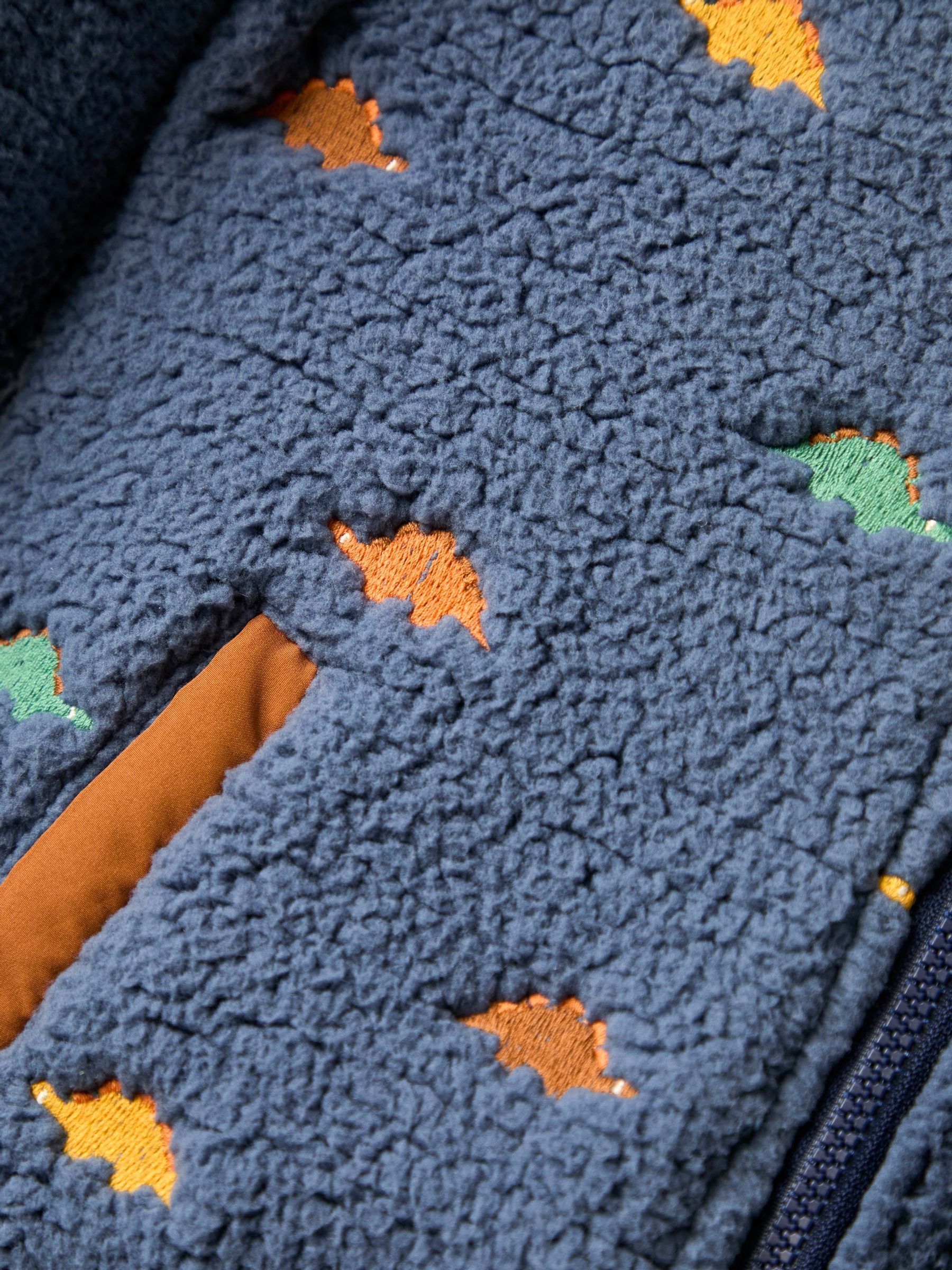 Blue Multi Reversible Fleece Lined Jacket - Image 13 of 14
