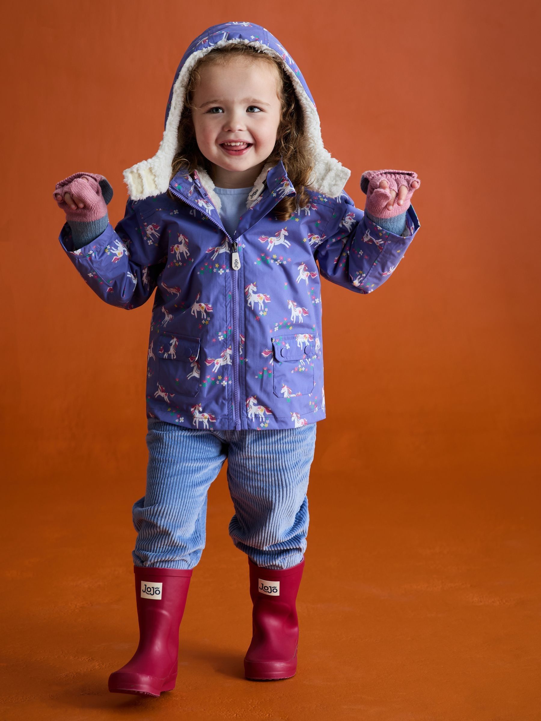 Purple 4-In-1 Waterproof Polar Fleece Jacket - Image 3 of 5