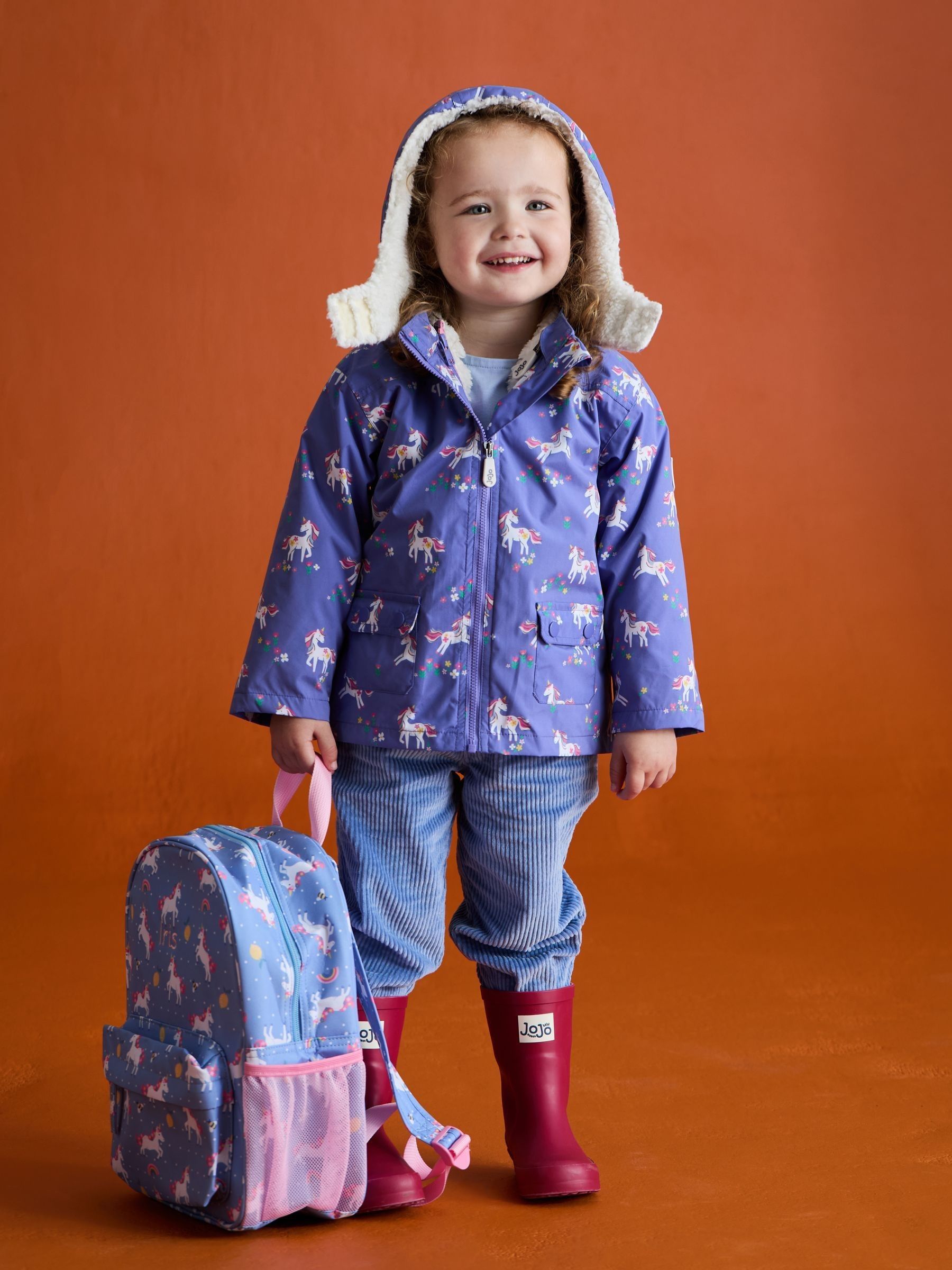 Purple 4-In-1 Waterproof Polar Fleece Jacket - Image 4 of 5