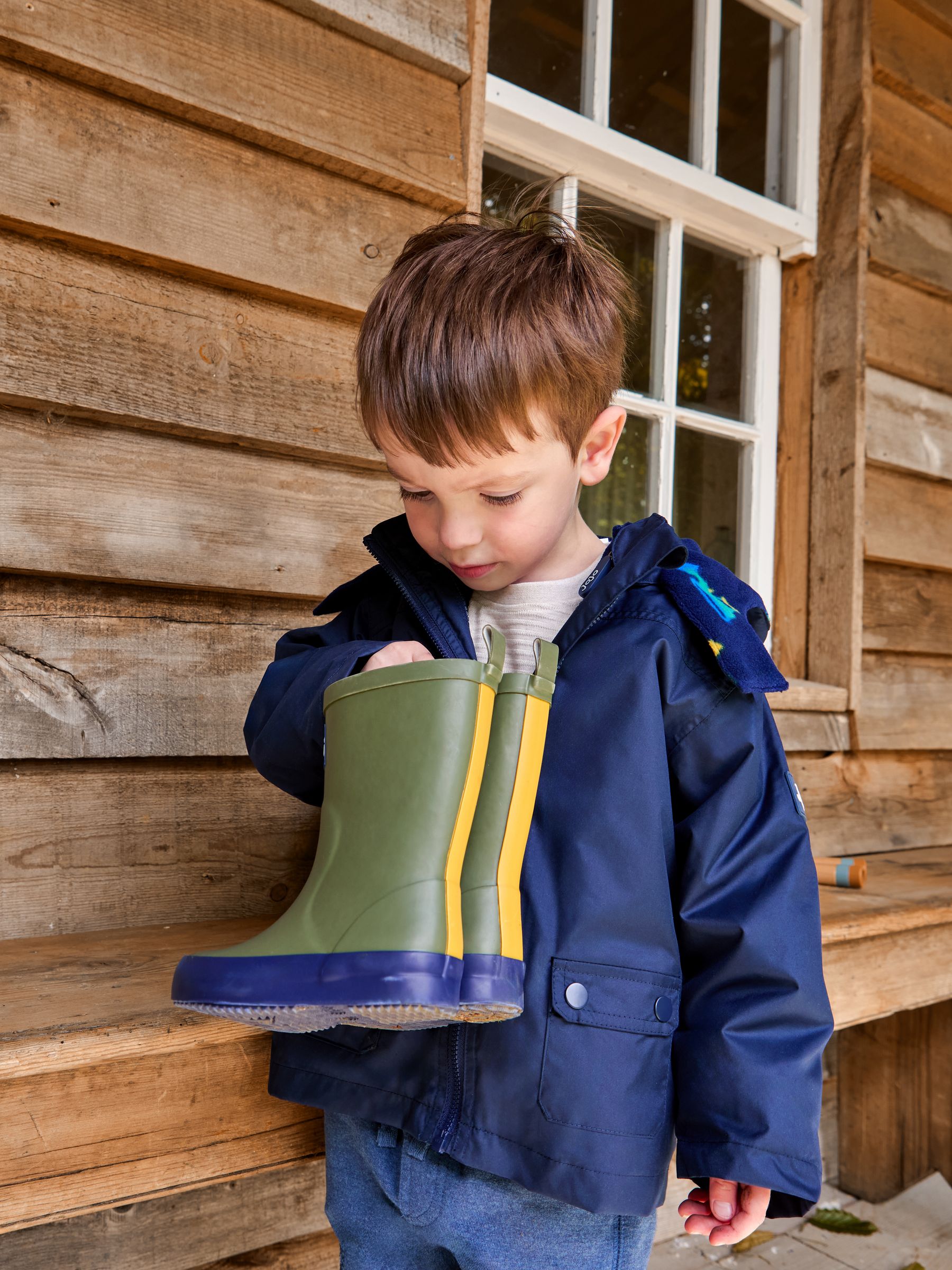 Navy Digger 4-In-1 Waterproof Jacket - Image 1 of 6