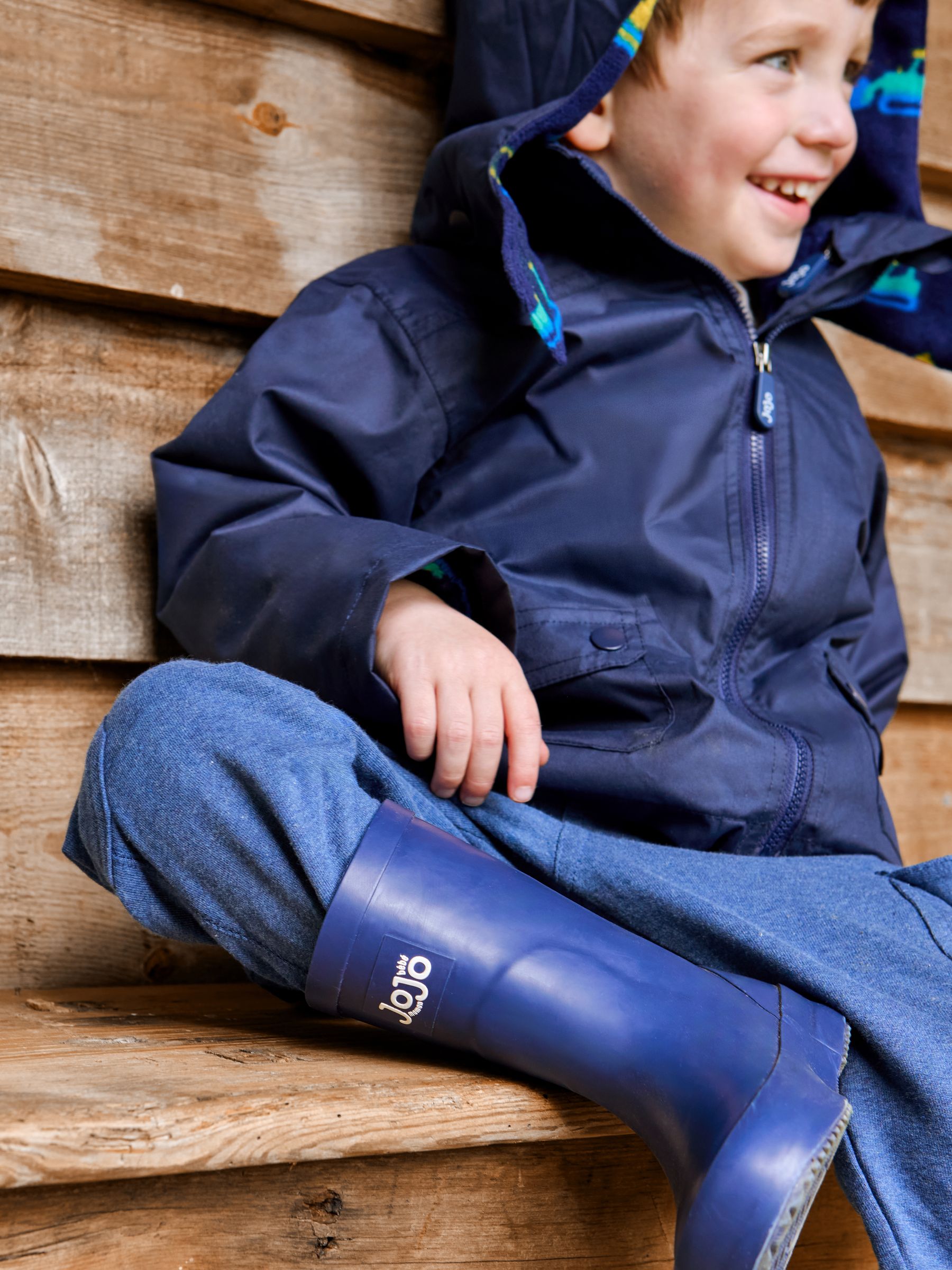 Navy Digger 4-In-1 Waterproof Jacket - Image 3 of 6