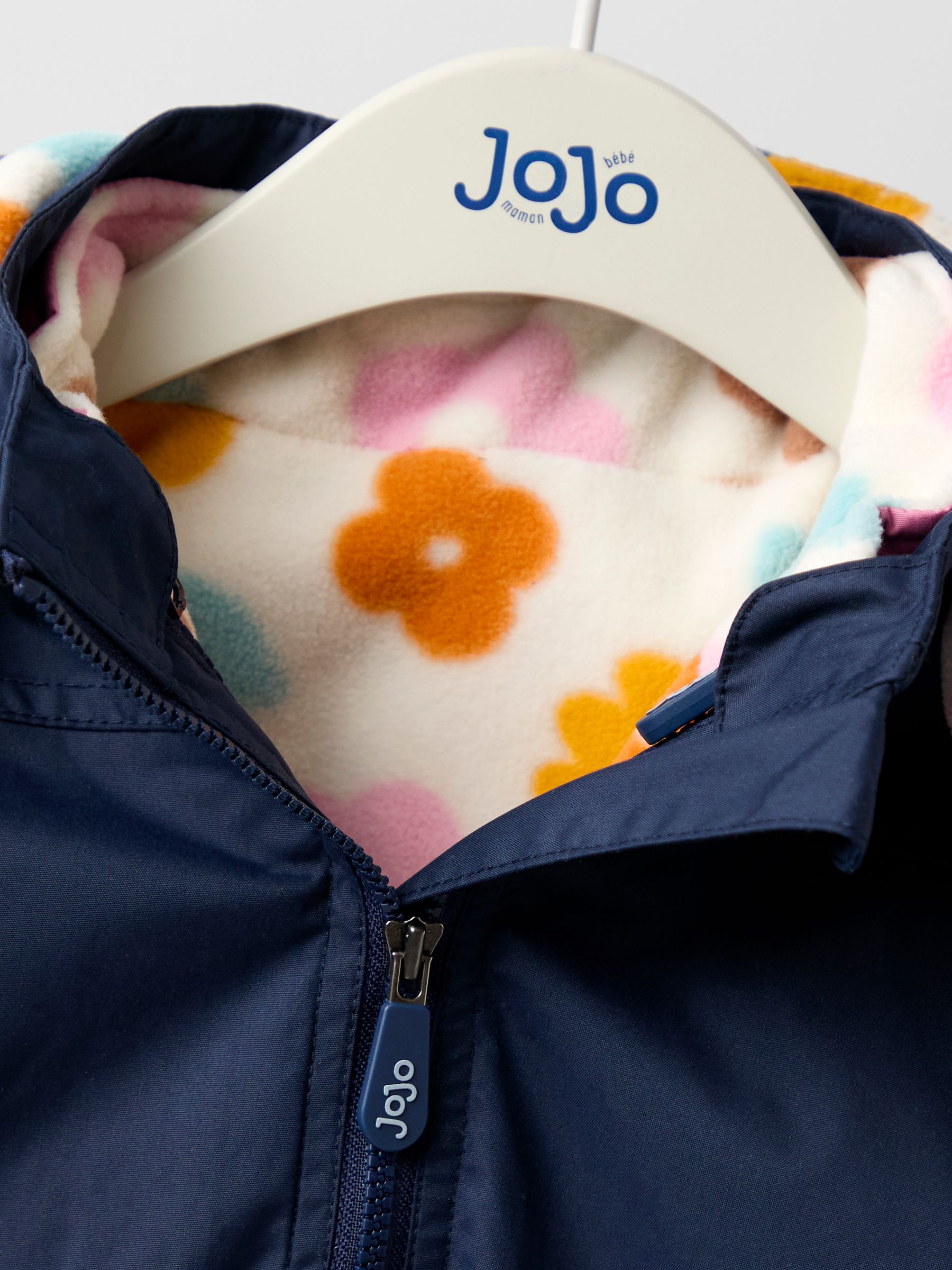Navy 4-In-1 Waterproof Polar Fleece Jacket - Image 10 of 11