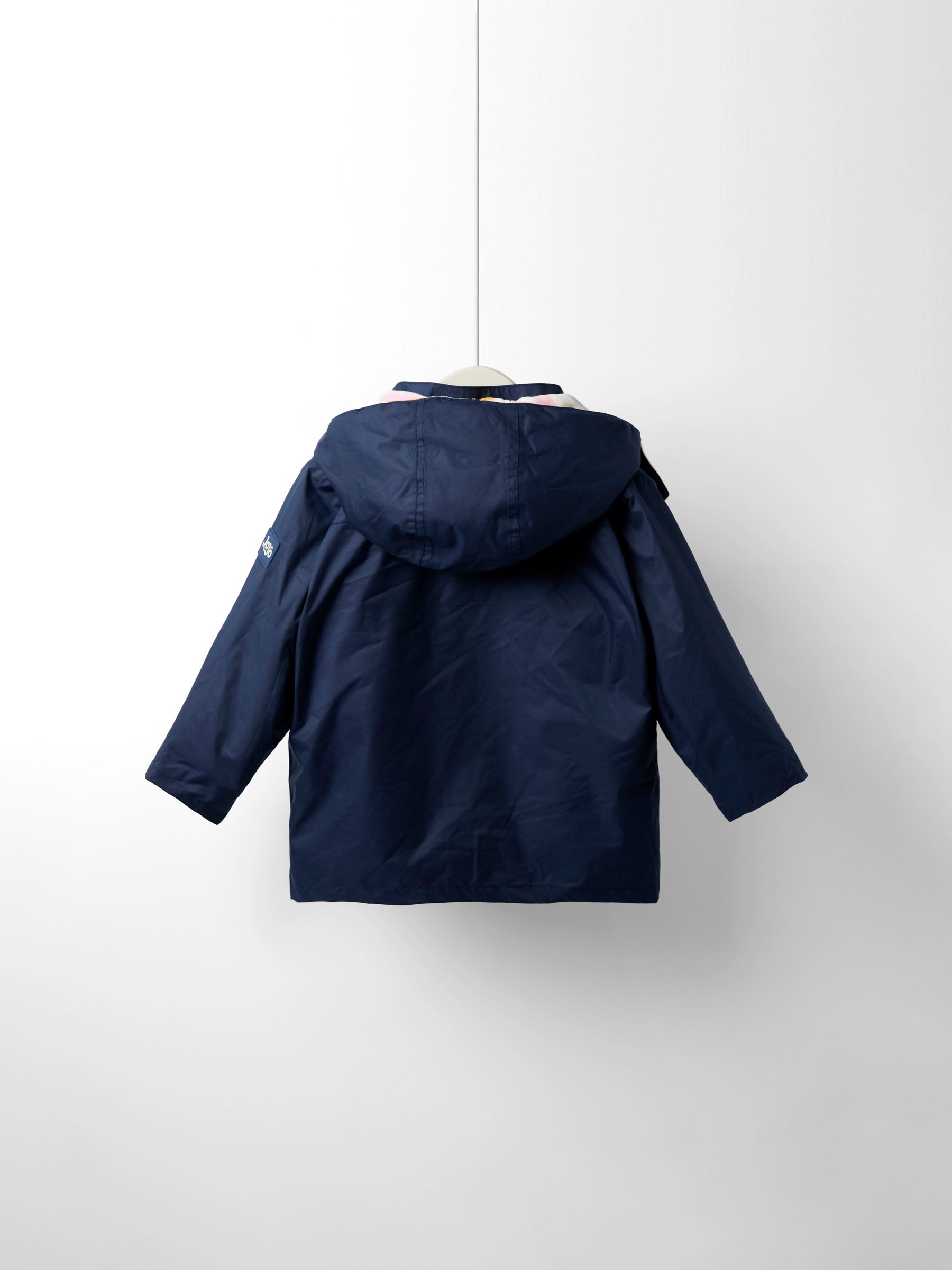 Navy 4-In-1 Waterproof Polar Fleece Jacket - Image 4 of 11