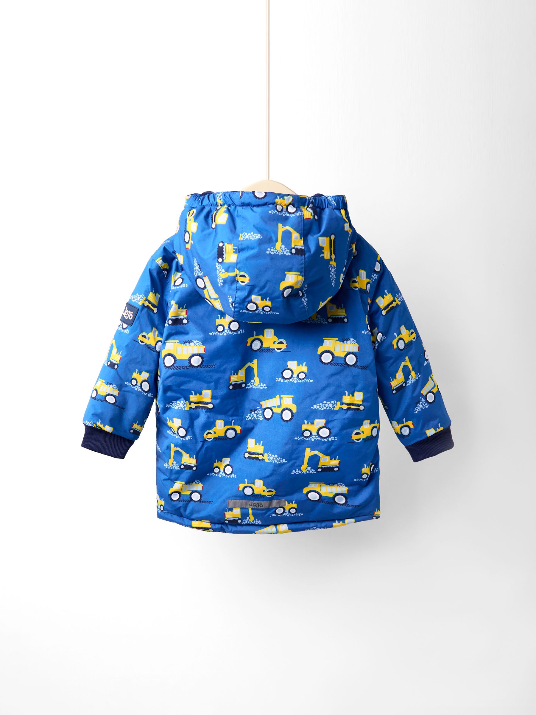 Dark Blue Reversible Fleece Lined Jacket - Image 3 of 8