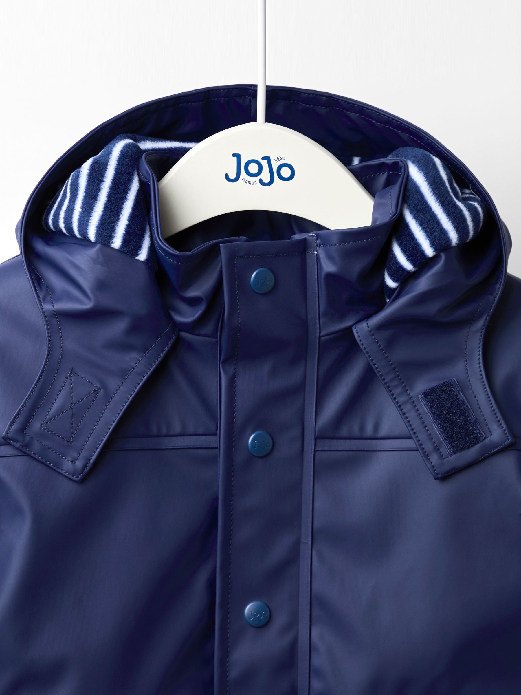 Navy Navy Cosy Lined Waterproof Jacket | JoJo Maman Bébé USA