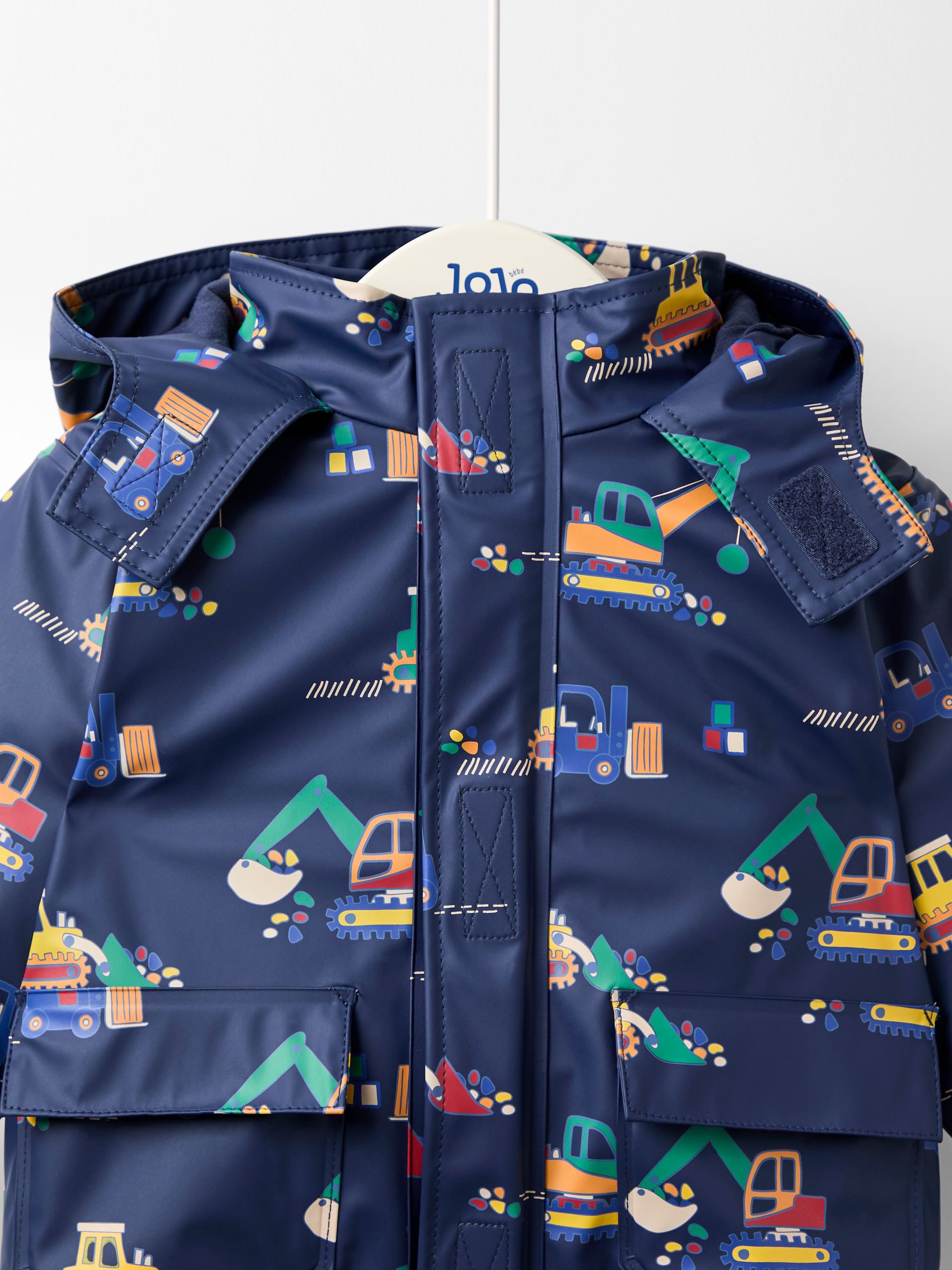 Navy Transport 3-In-1 Waterproof Jacket - Image 8 of 12