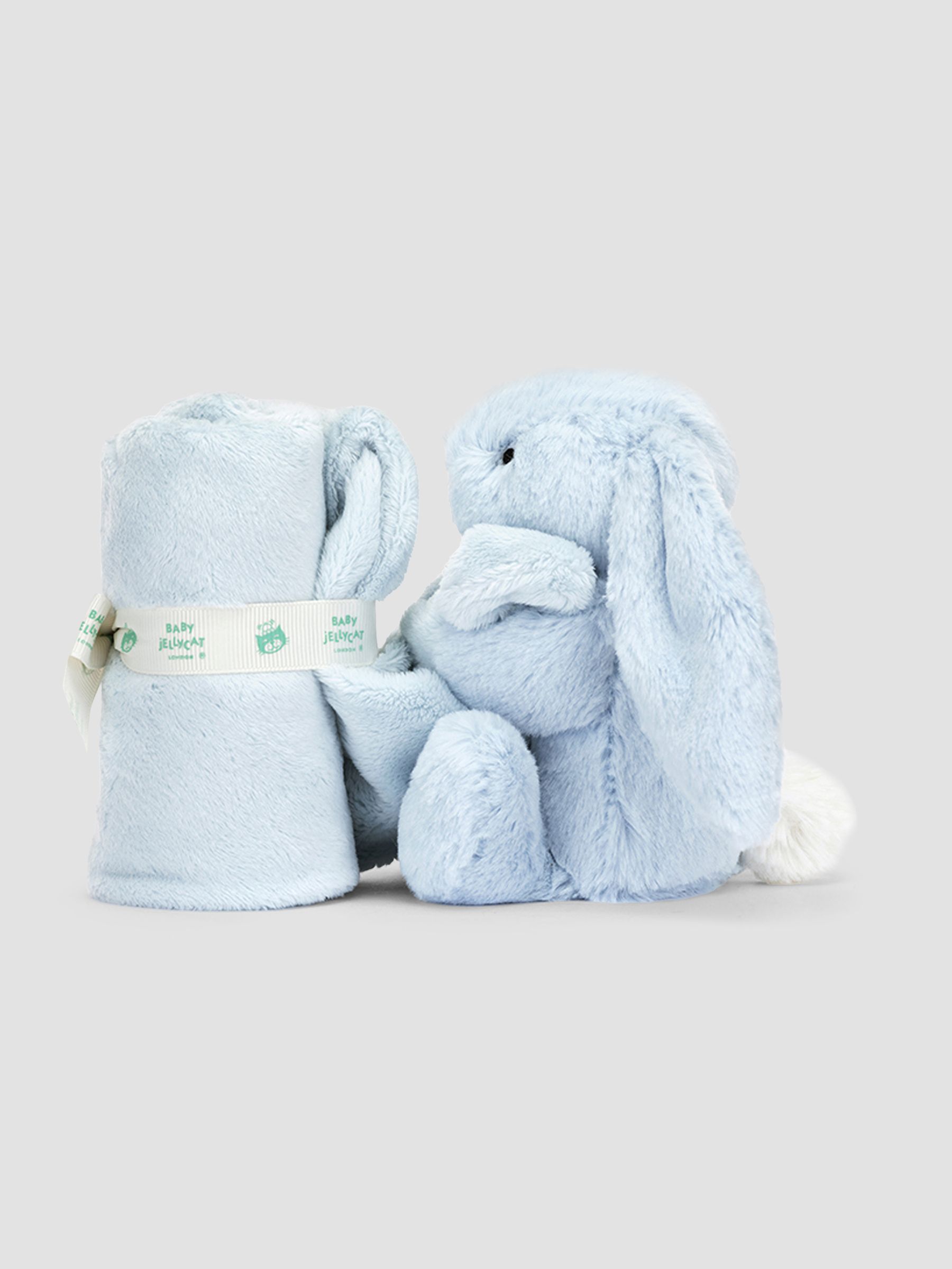 Jellycat Bashful Blue Bunny Soother - Image 6 of 7
