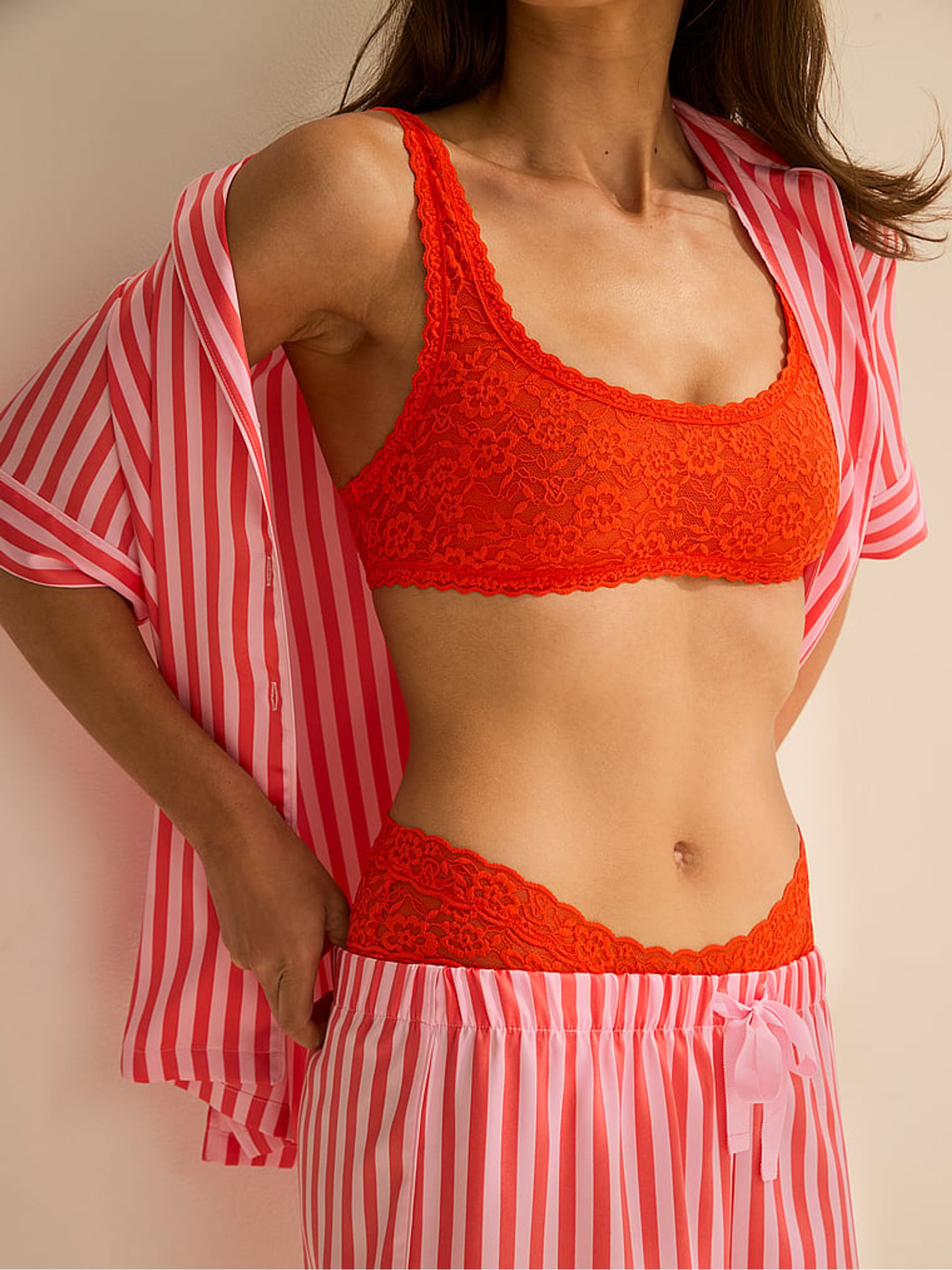 Wild Orange Sexy Tee Lace Scoop Bralette - Image 3 of 4