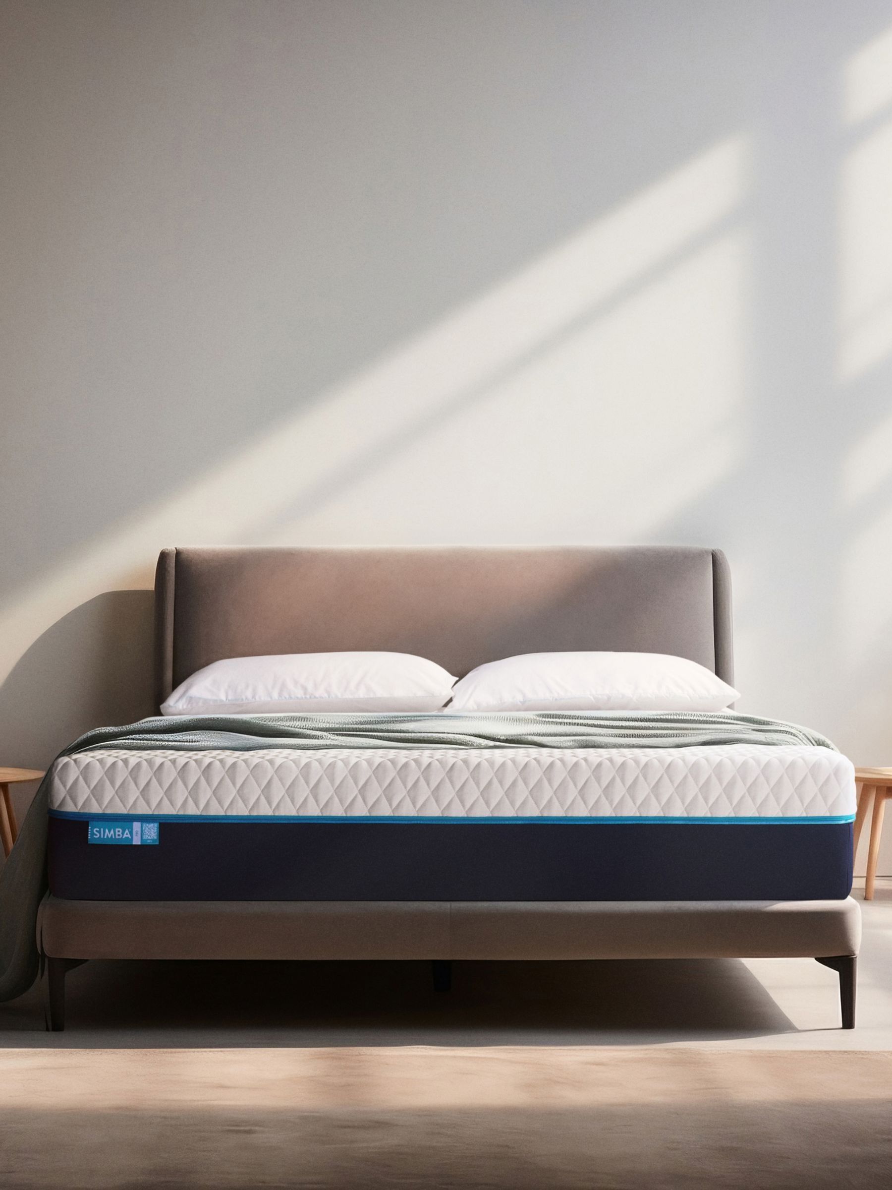 Simba White Hybrid® Pro White Mattress - Image 1 of 6