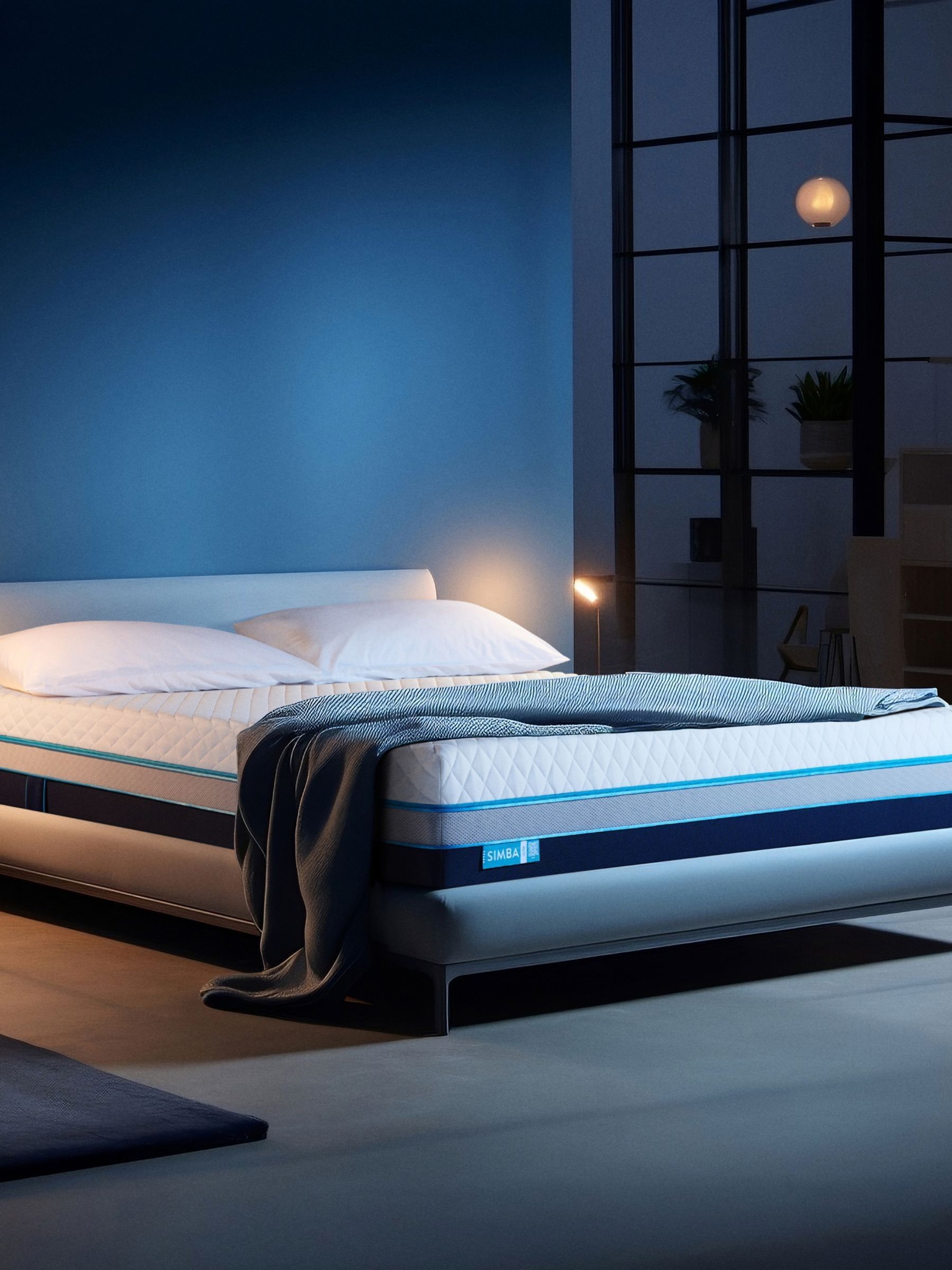 Simba White Hybrid® Ultra White Mattress - Image 1 of 6