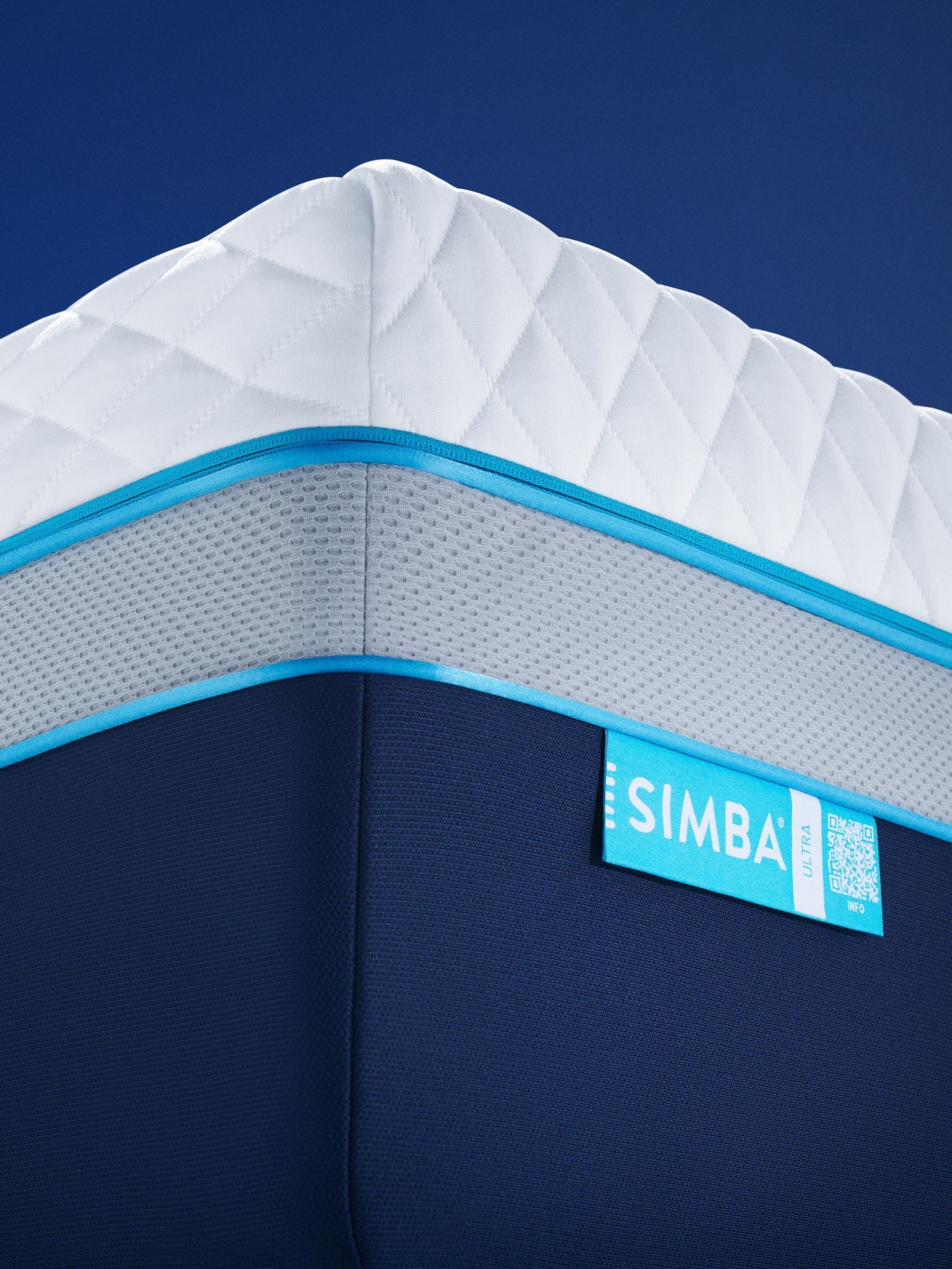 Simba White Hybrid® Ultra White Mattress - Image 6 of 6