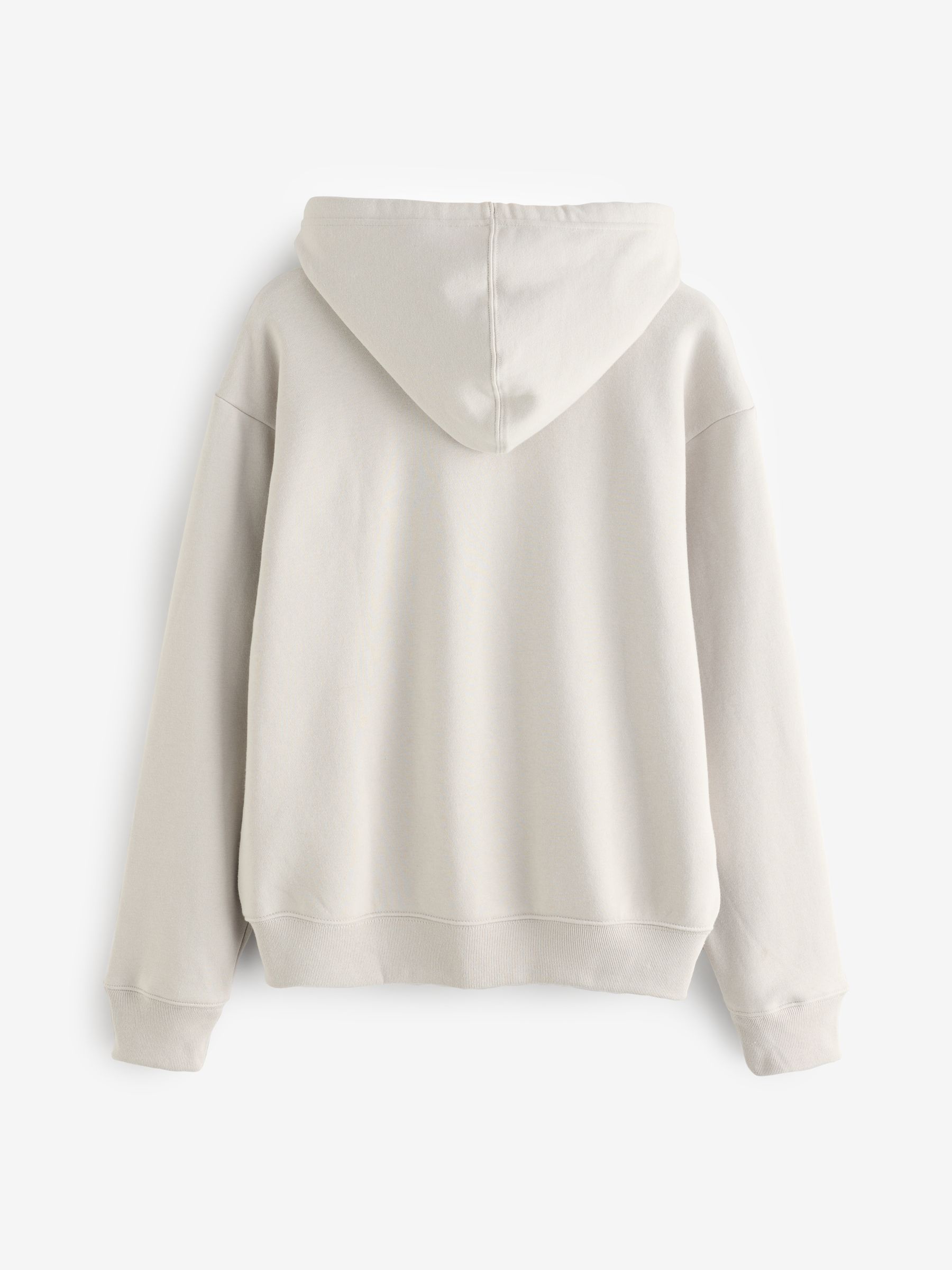 Cream Vintage Logo Zip Up Hoodie - Image 2 of 4