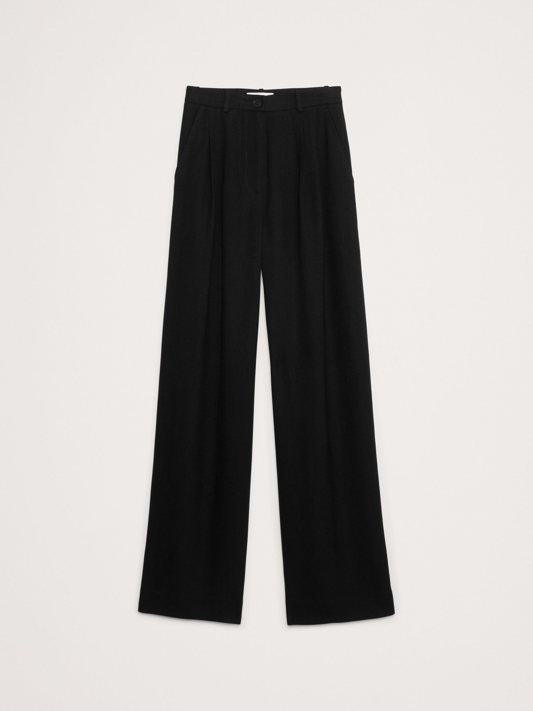 Banana Republic Black Soho High Waisted Wide-Leg trousers - Image 5 of 5