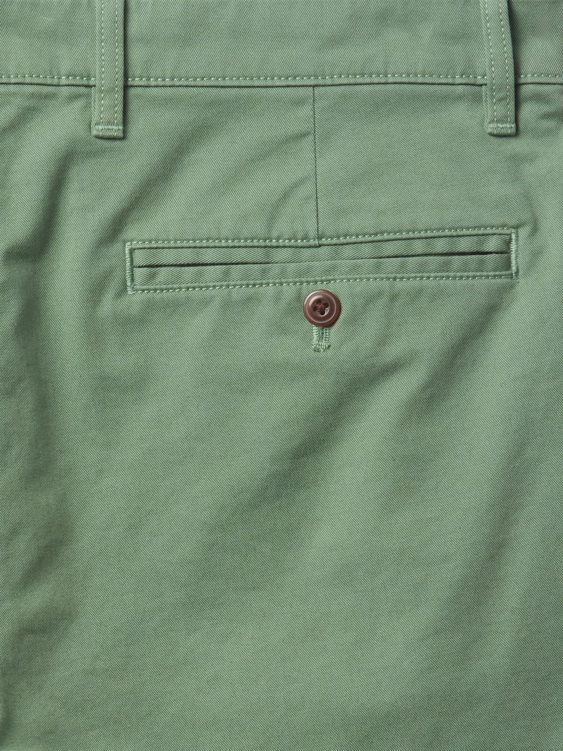 Green Cotton Blend Vintage Shorts - Image 5 of 5