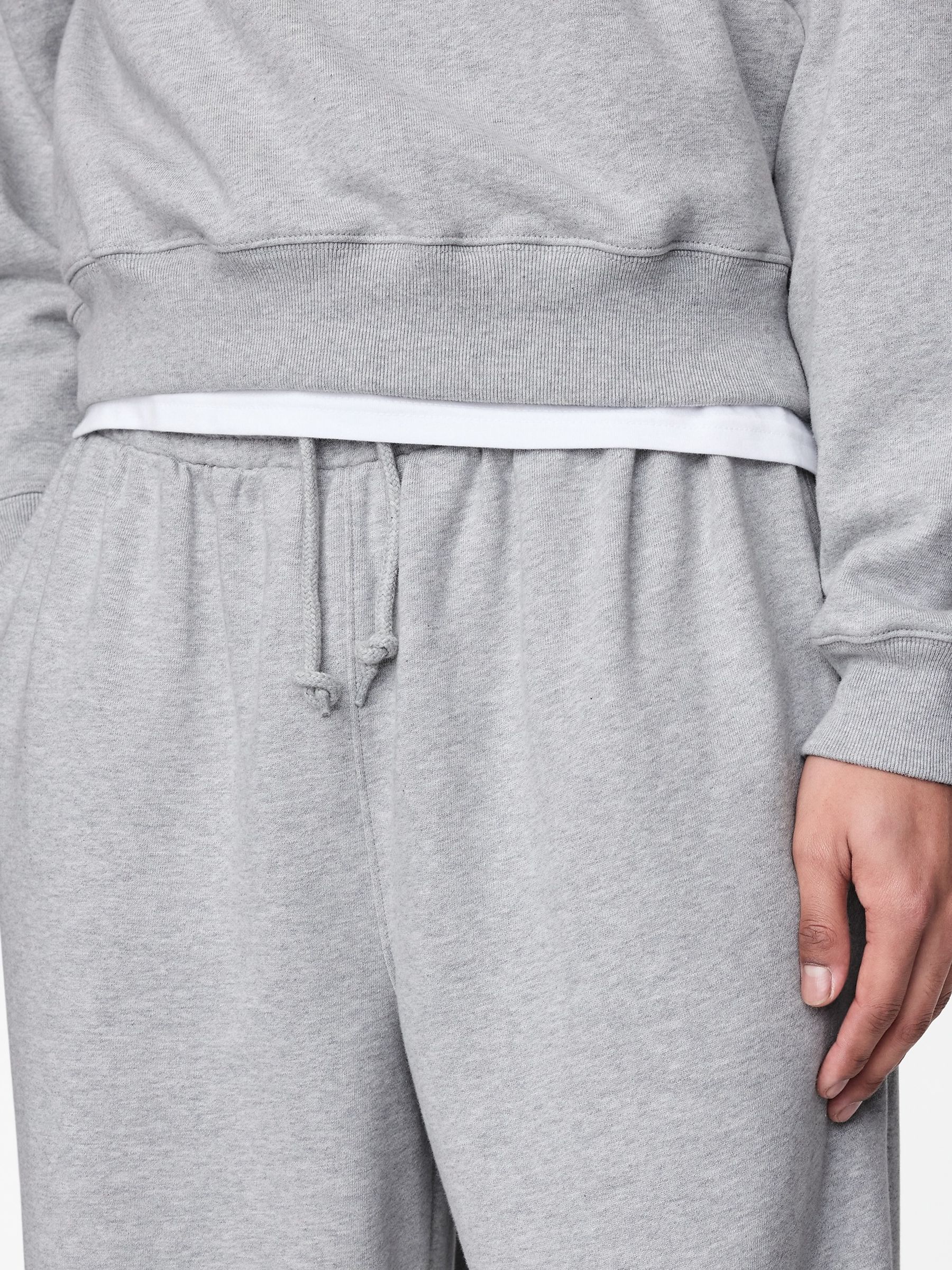 Grey Baggy Straight Leg Joggers - Image 5 of 5
