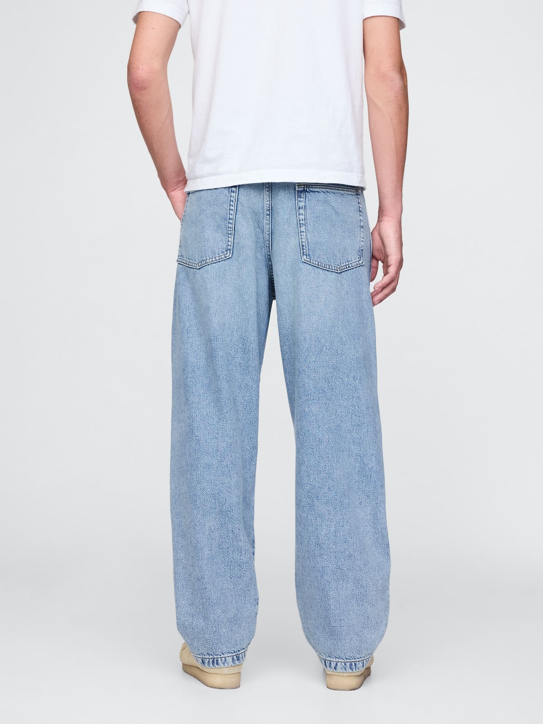 Blue UltraSoft Baggy Jeans - Image 2 of 4