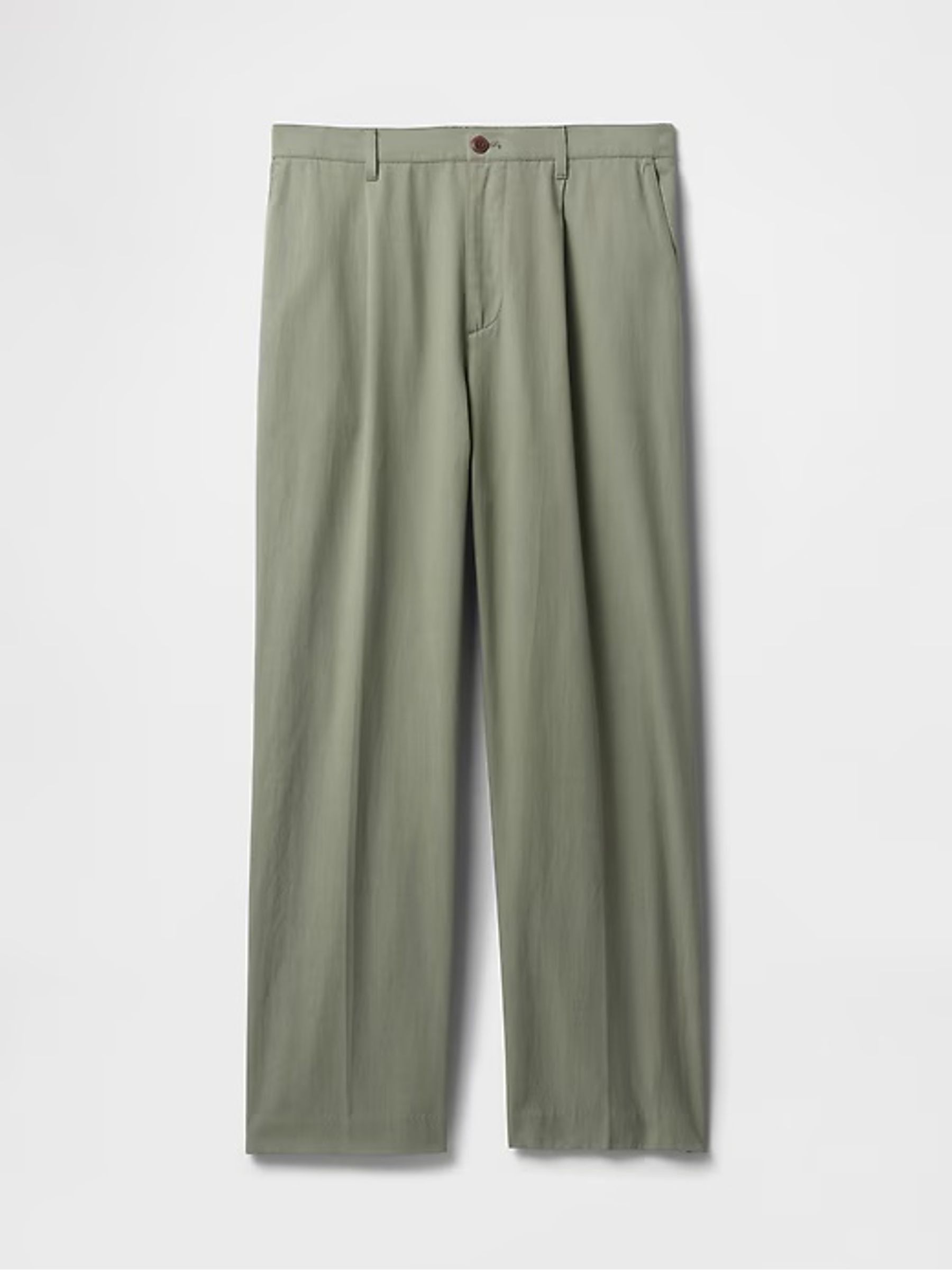 Green UltraSoft Pleated Trousers - Image 6 of 6