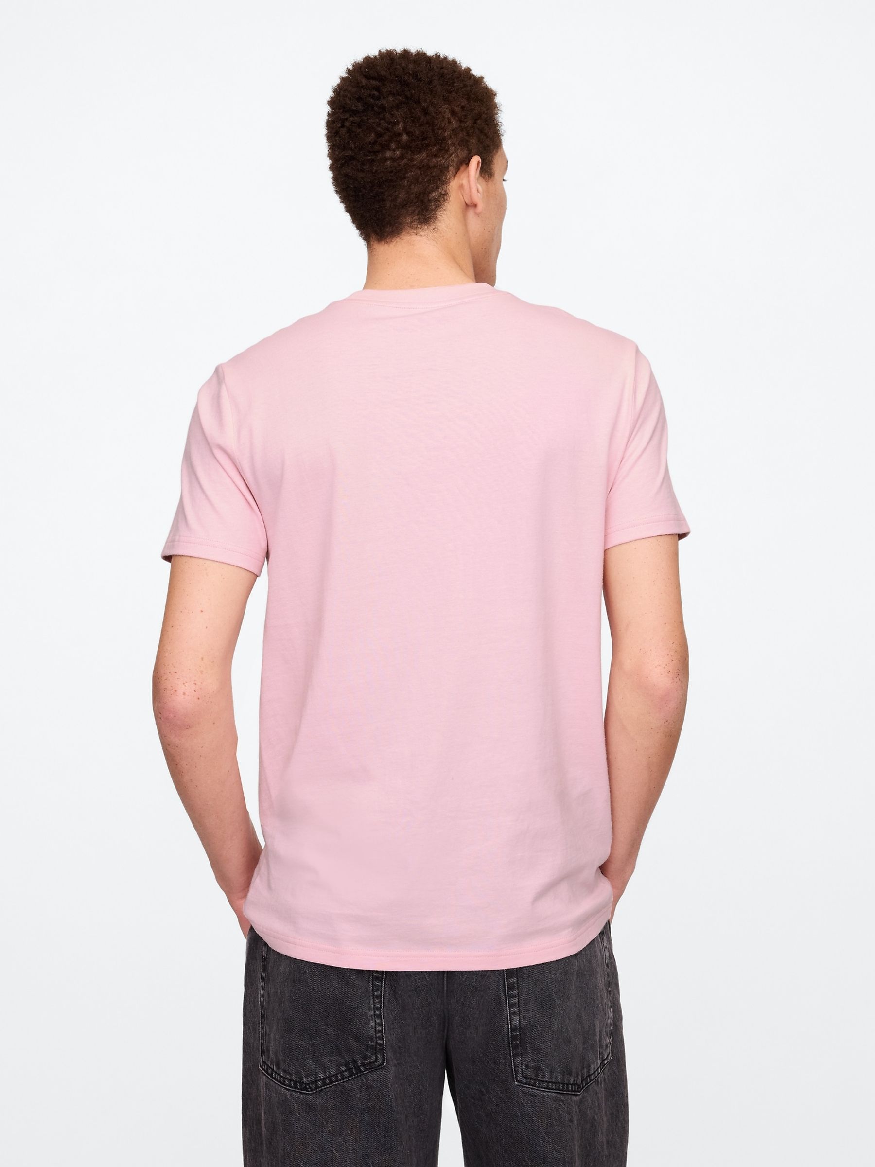 Pink Pocket Short Sleeve T-Shirt - Image 2 of 5