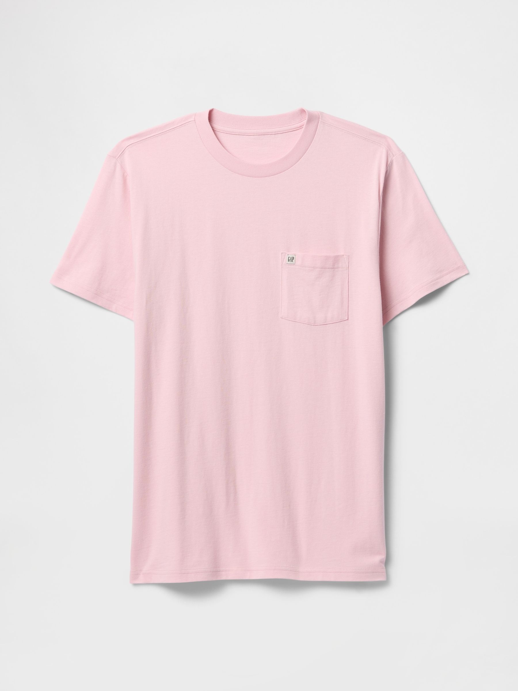 Pink Pocket Short Sleeve T-Shirt - Image 4 of 5