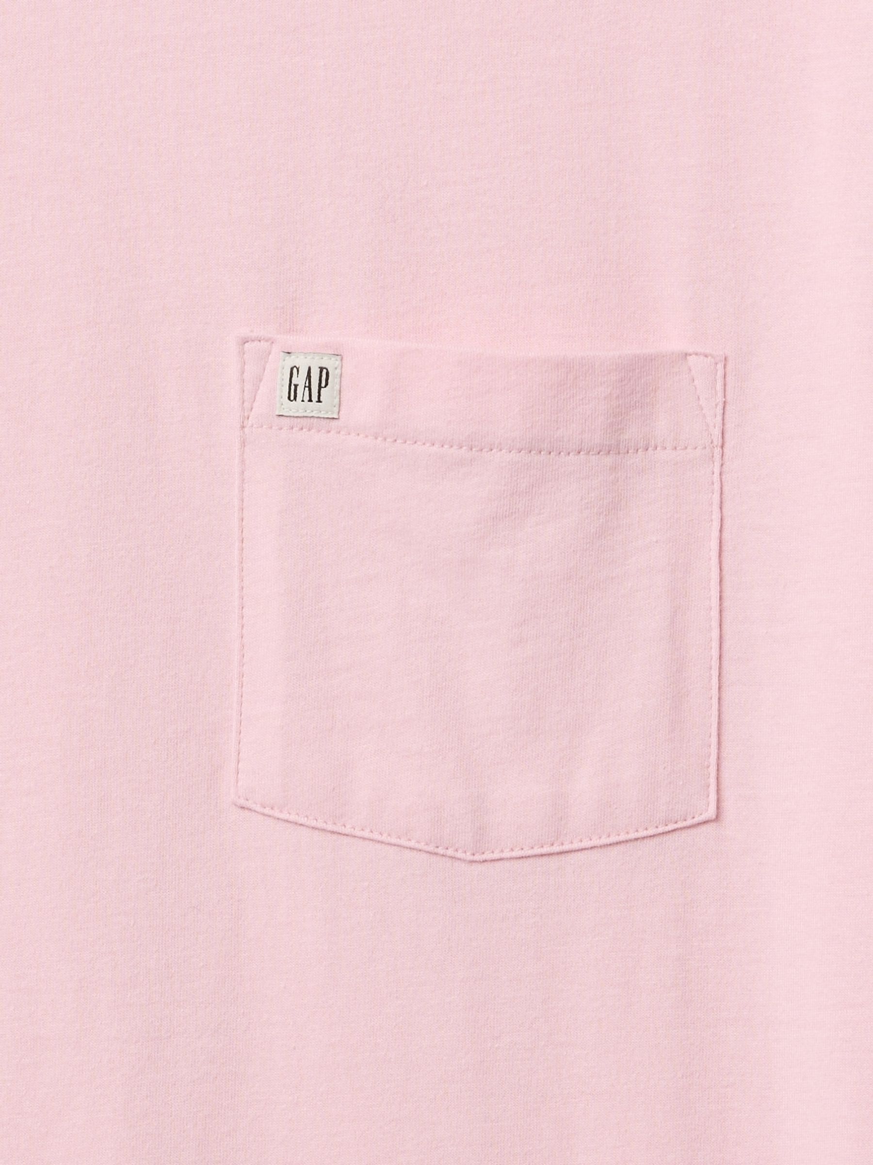 Pink Pocket Short Sleeve T-Shirt - Image 5 of 5