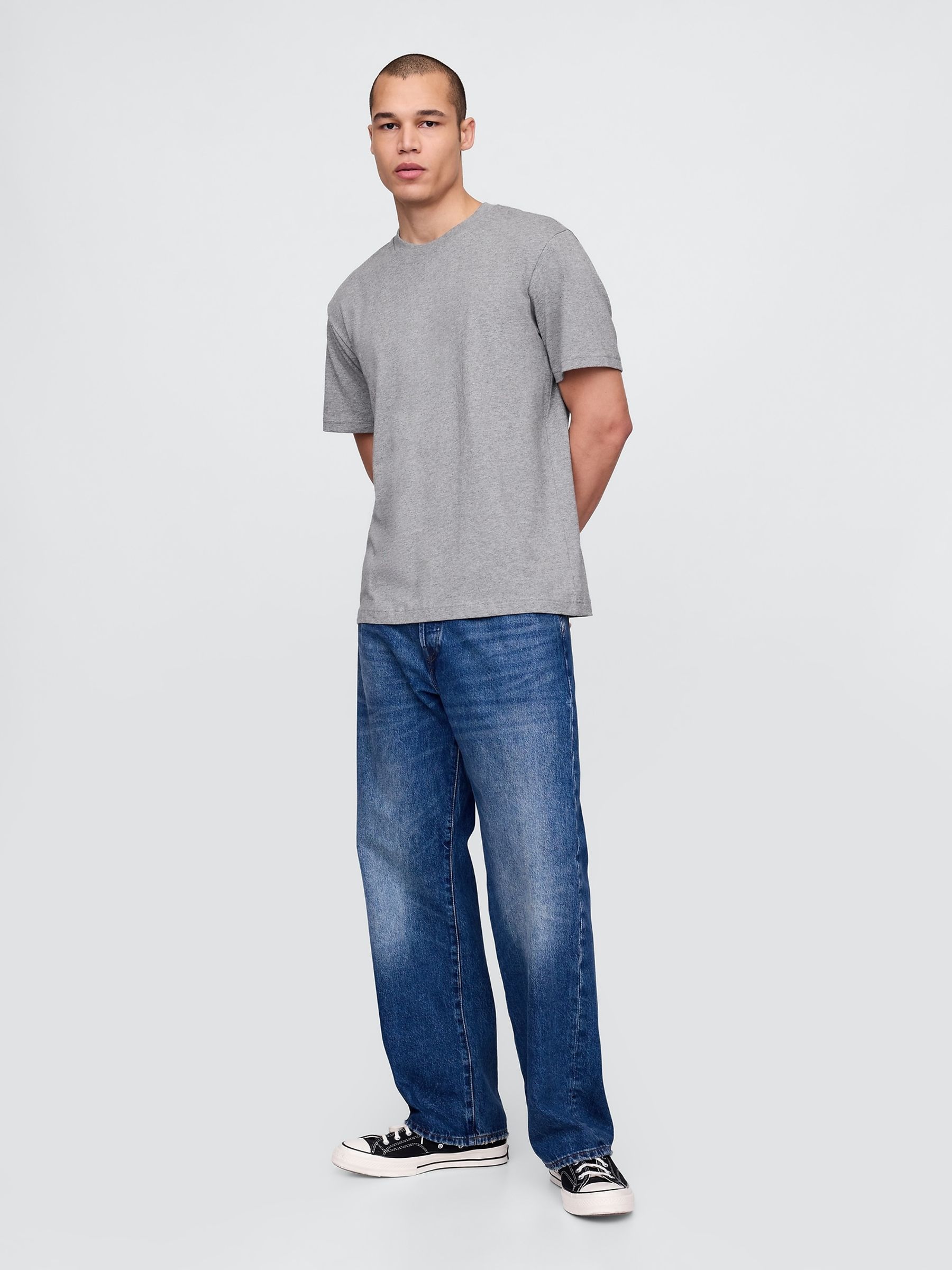 Grey UltraSoft Original T-Shirt - Image 3 of 5