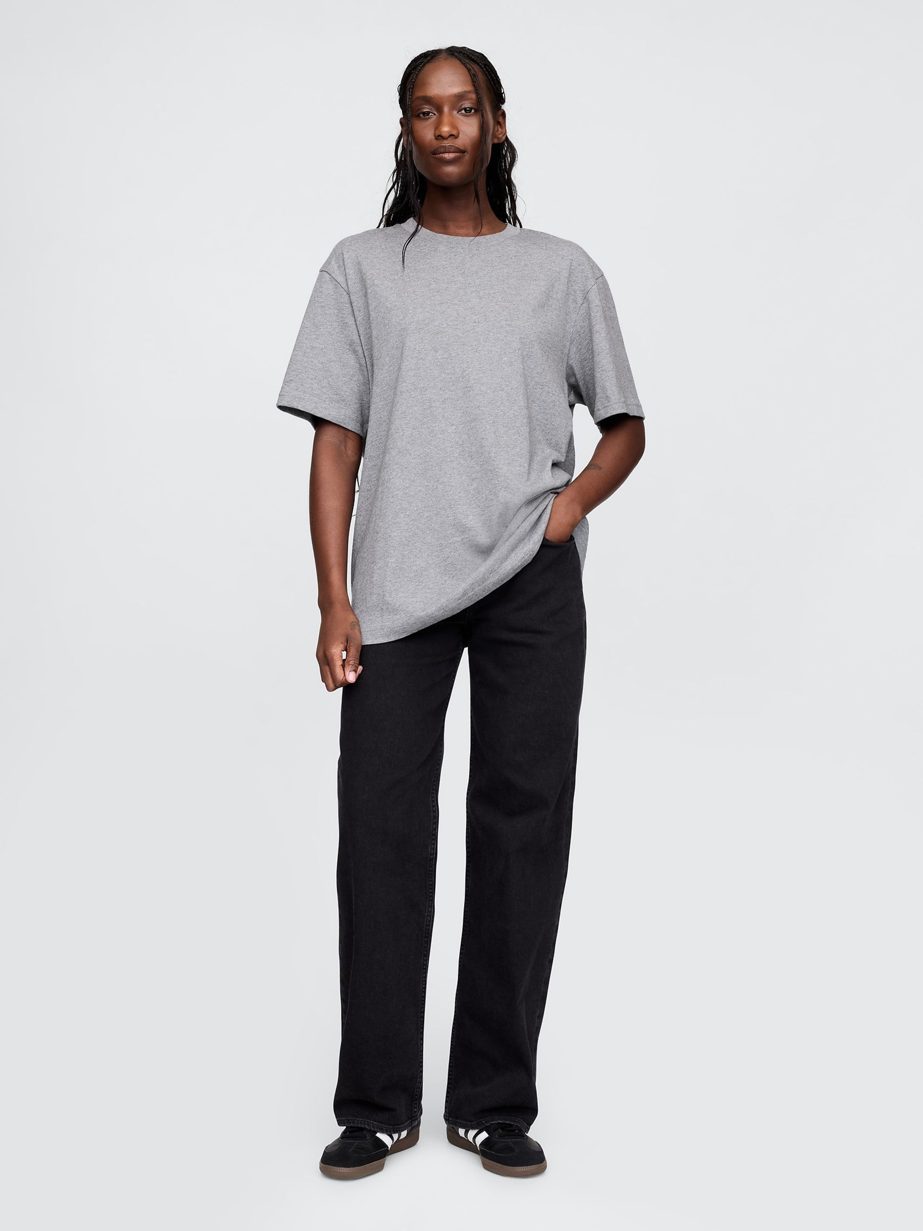 Grey UltraSoft Original T-Shirt - Image 4 of 5