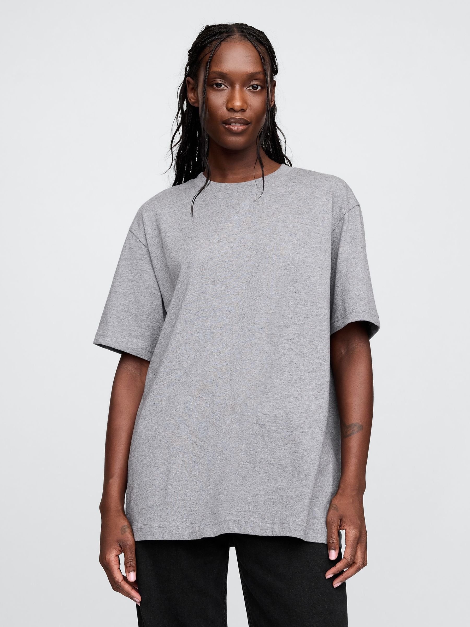 Grey UltraSoft Original T-Shirt - Image 5 of 5