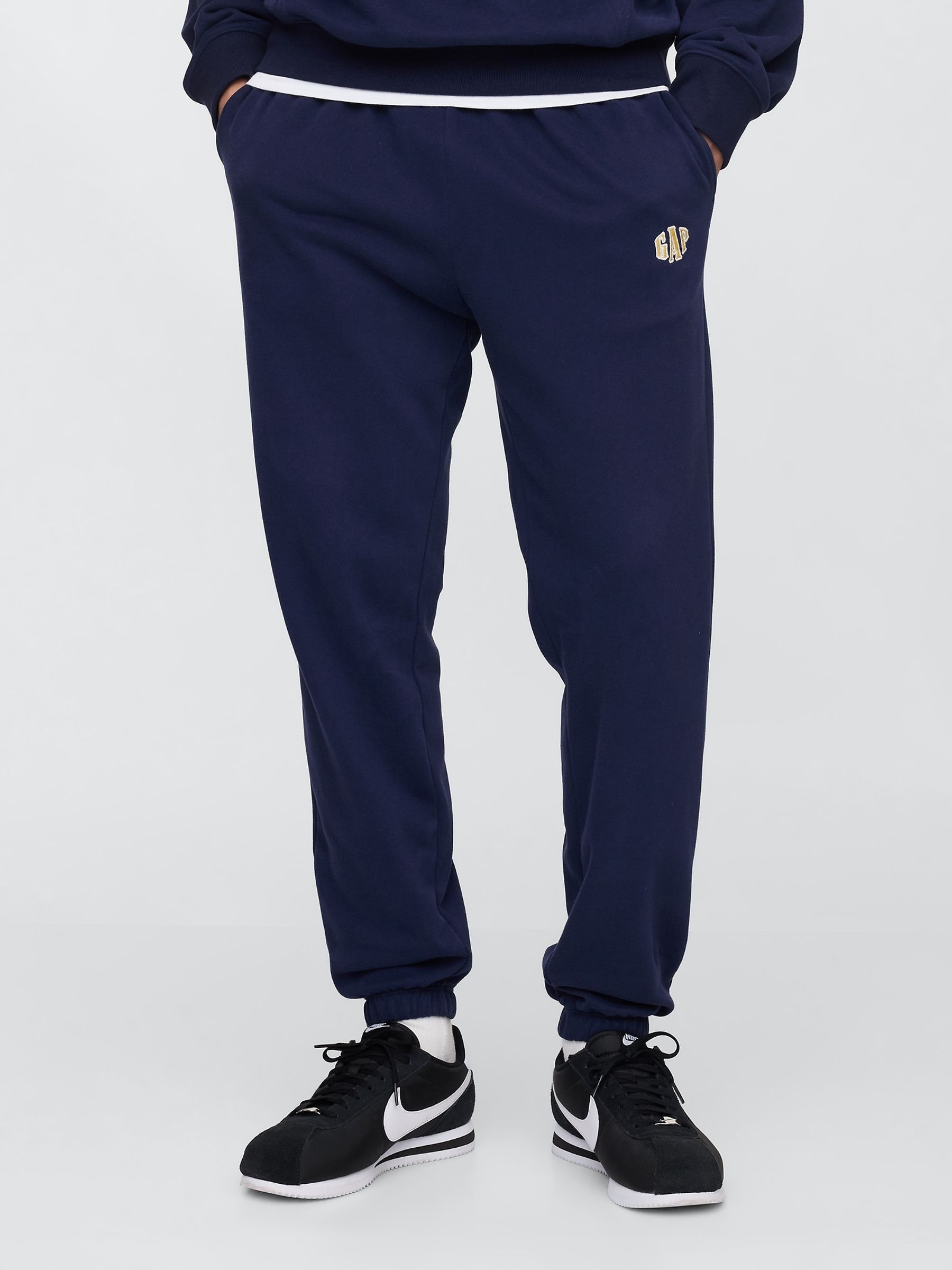 Navy Blue Vintage Soft Joggers - Image 1 of 5