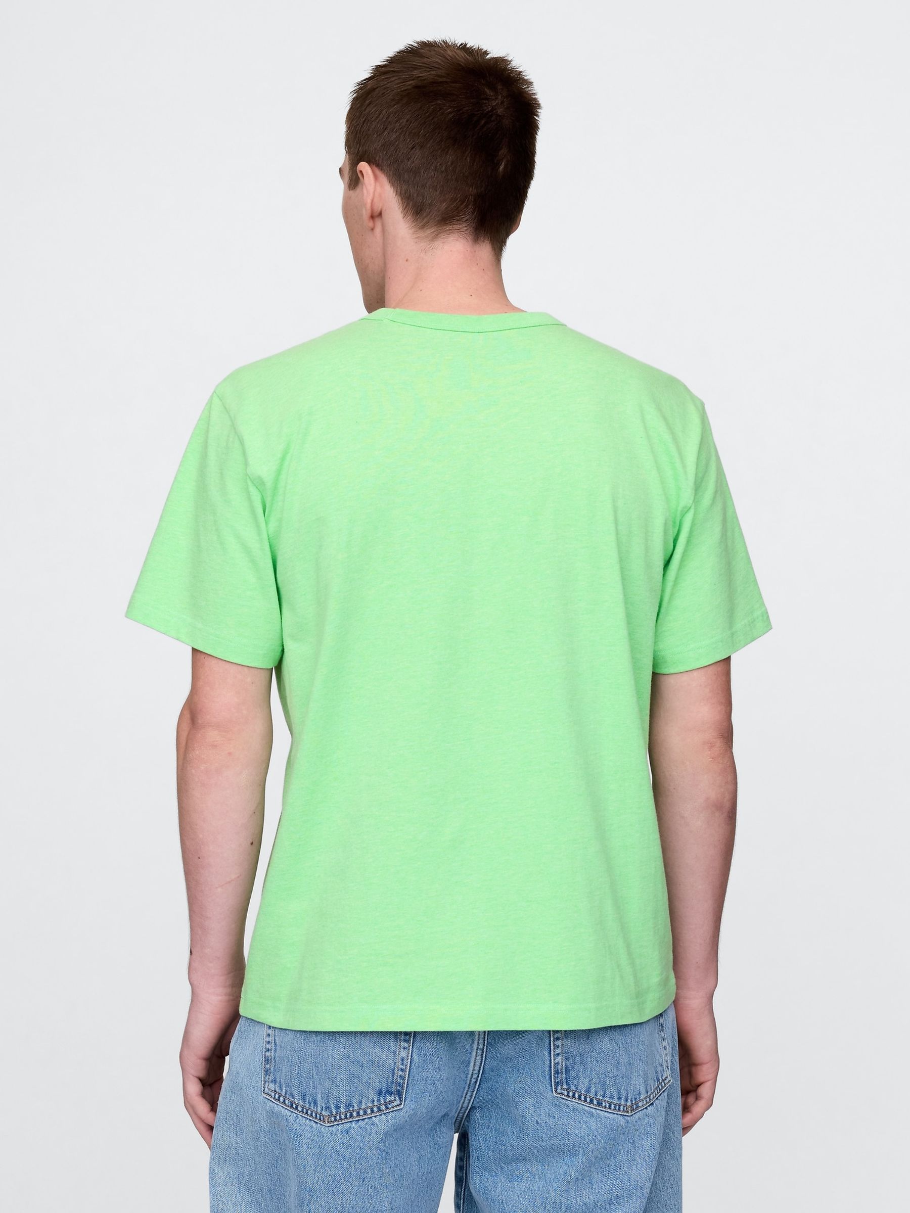 Green UltraSoft Original T-Shirt - Image 2 of 5
