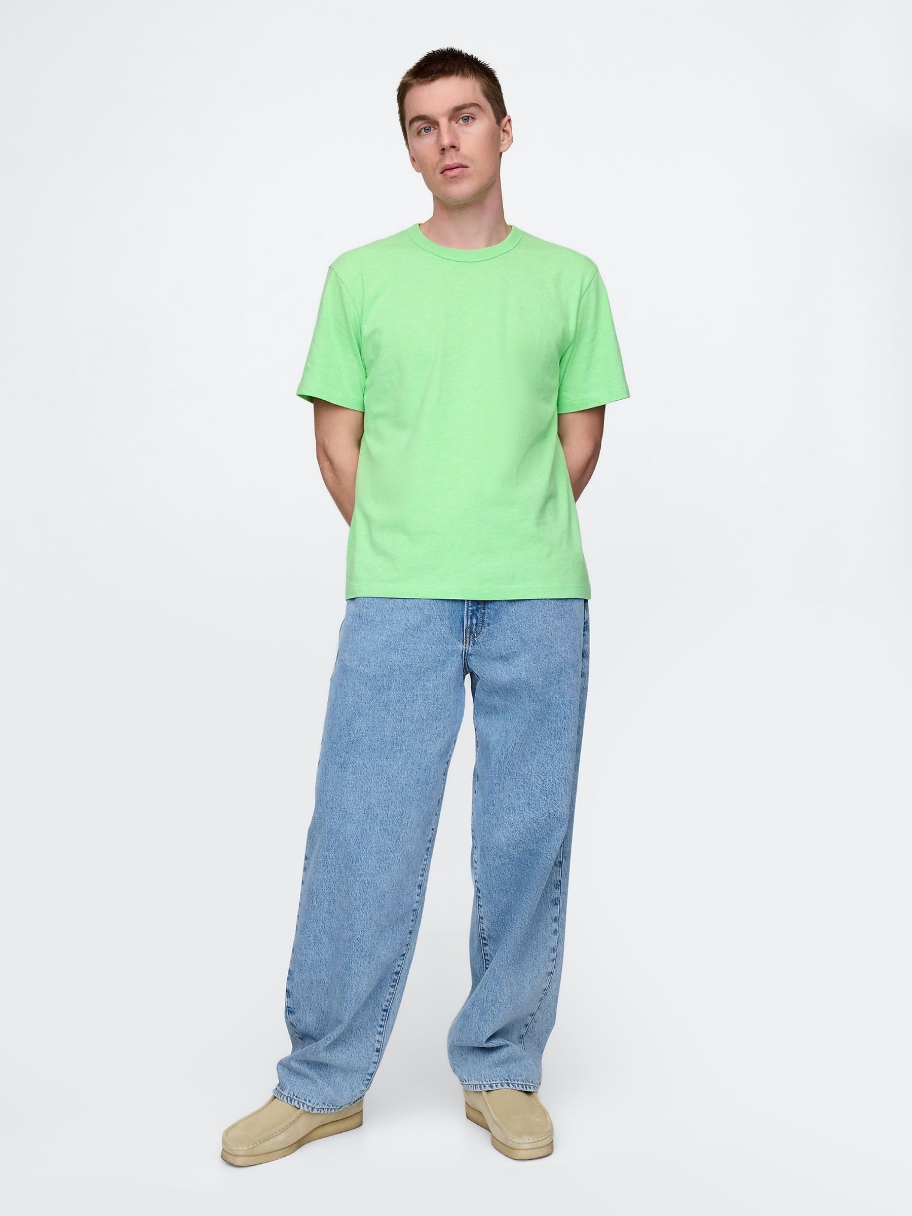 Green UltraSoft Original T-Shirt - Image 3 of 5