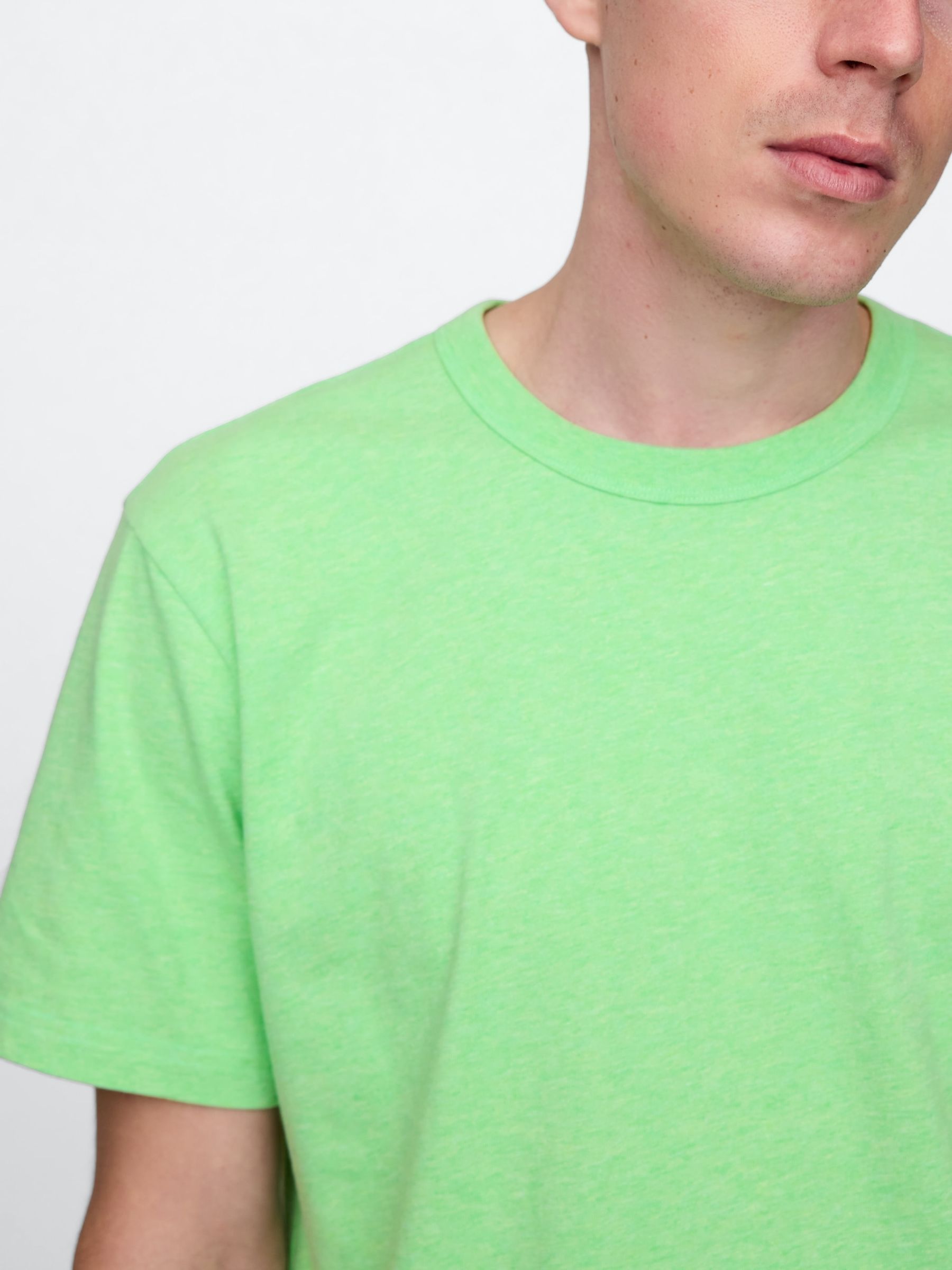 Green UltraSoft Original T-Shirt - Image 4 of 5