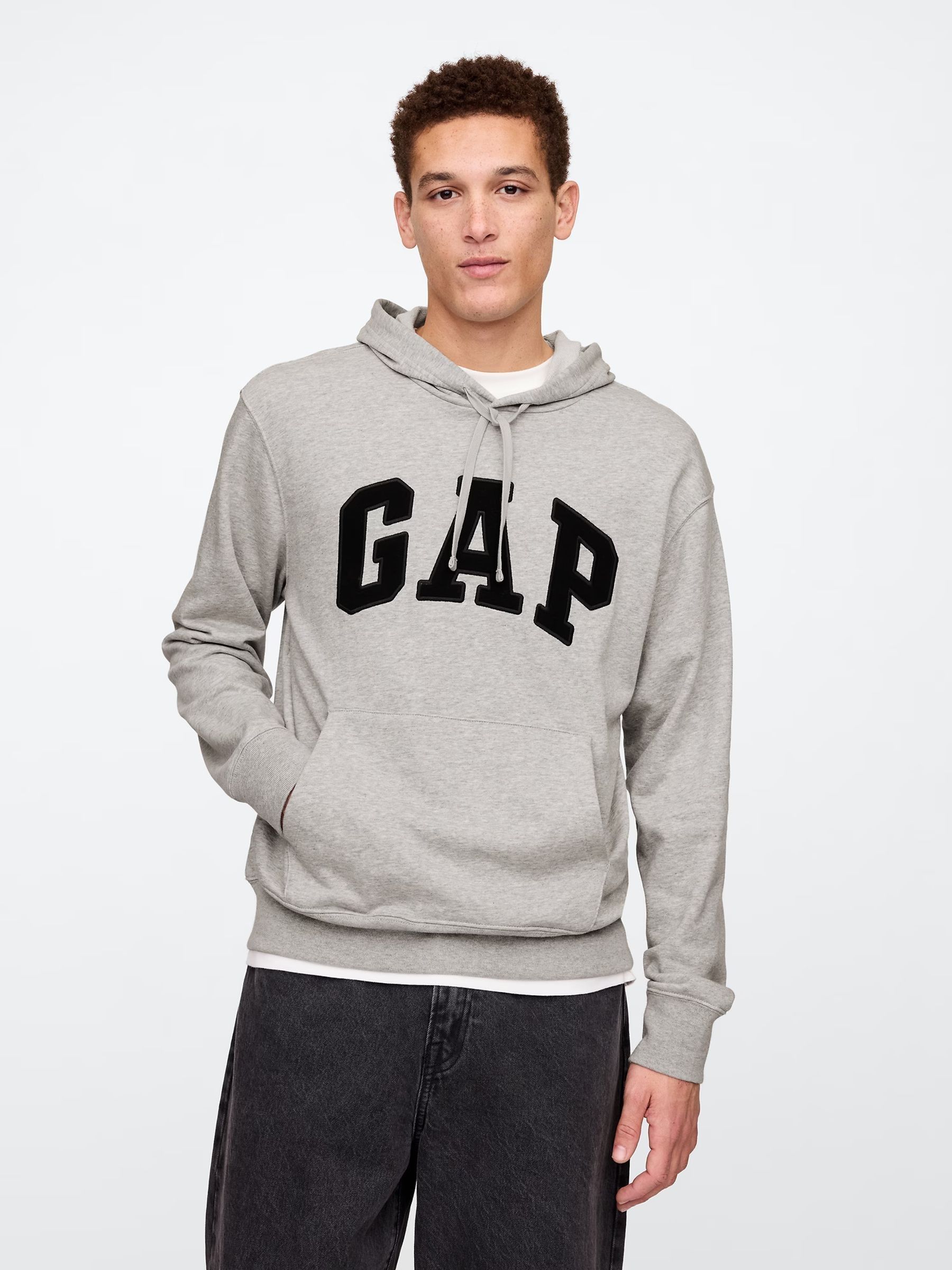 Grey Logo Hoodie - Image 1 of 5