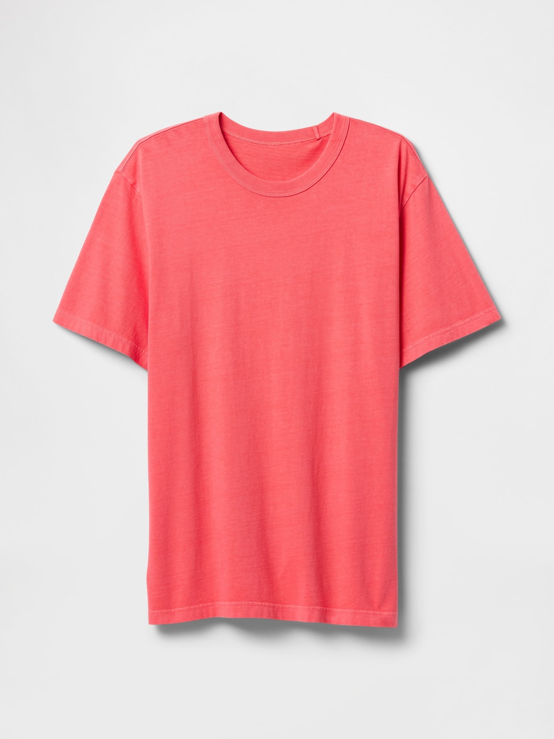 Red Original Short Sleeve Crew Neck T-Shirt - Image 5 of 5