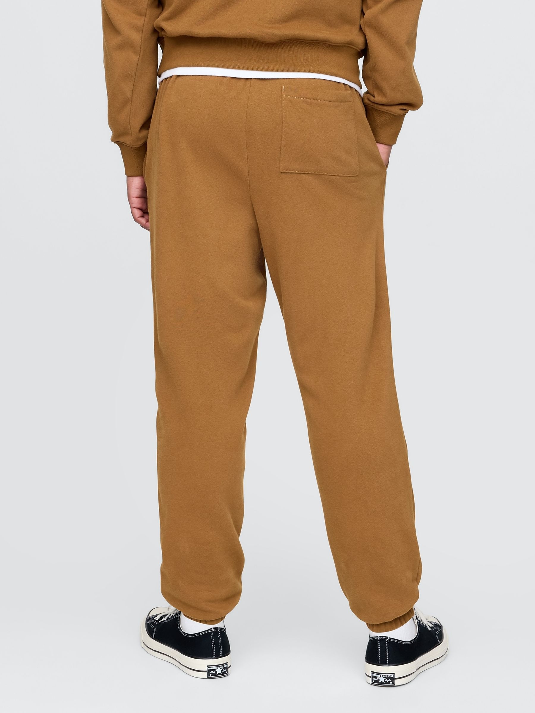 Brown Vintage Soft Joggers - Image 2 of 5