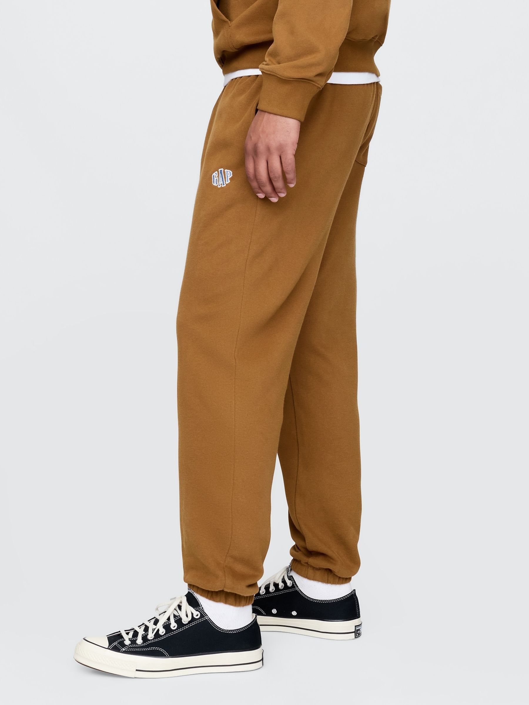 Brown Vintage Soft Joggers - Image 3 of 5
