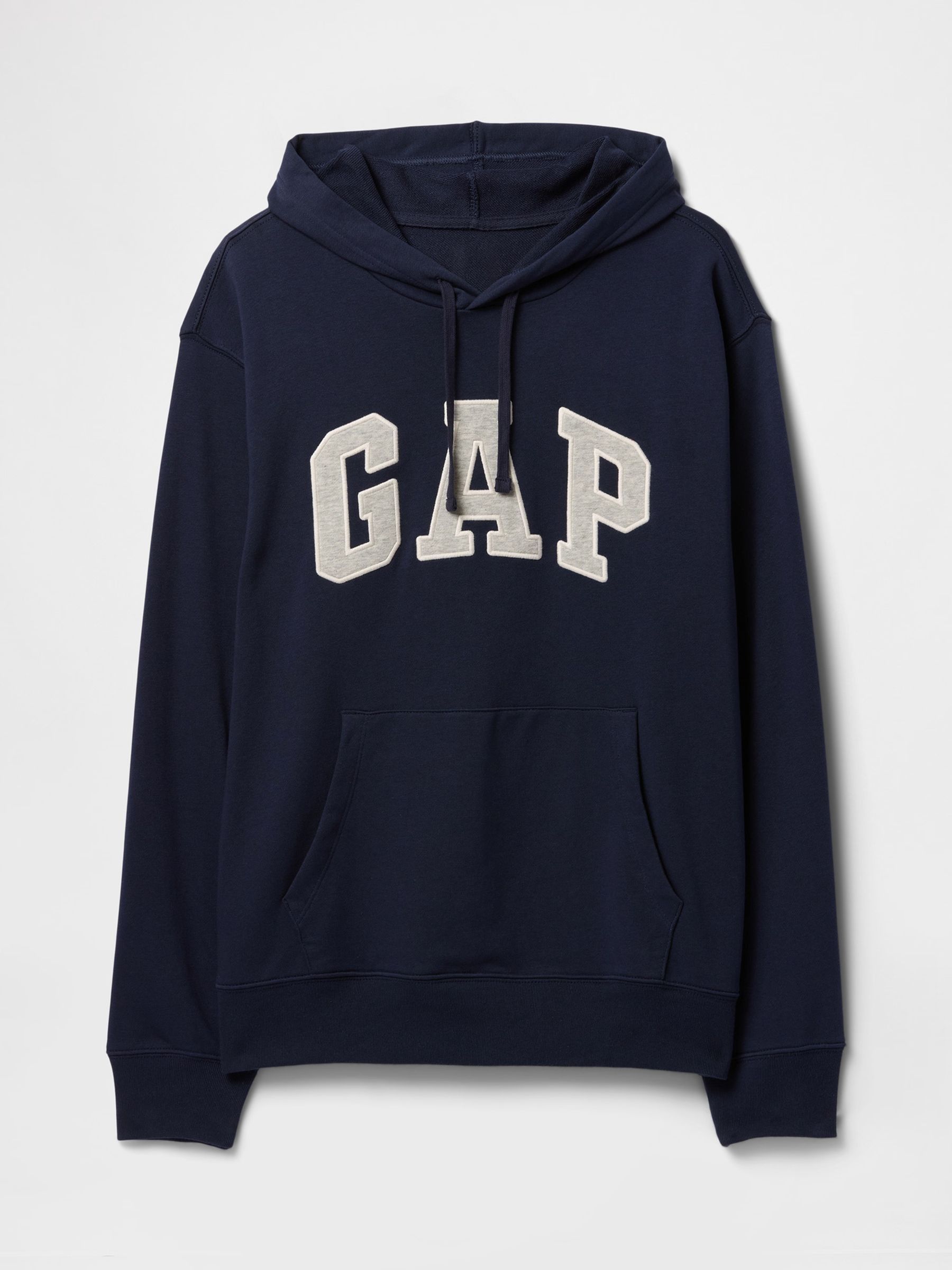 Navy Blue Logo Hoodie - Image 4 of 5
