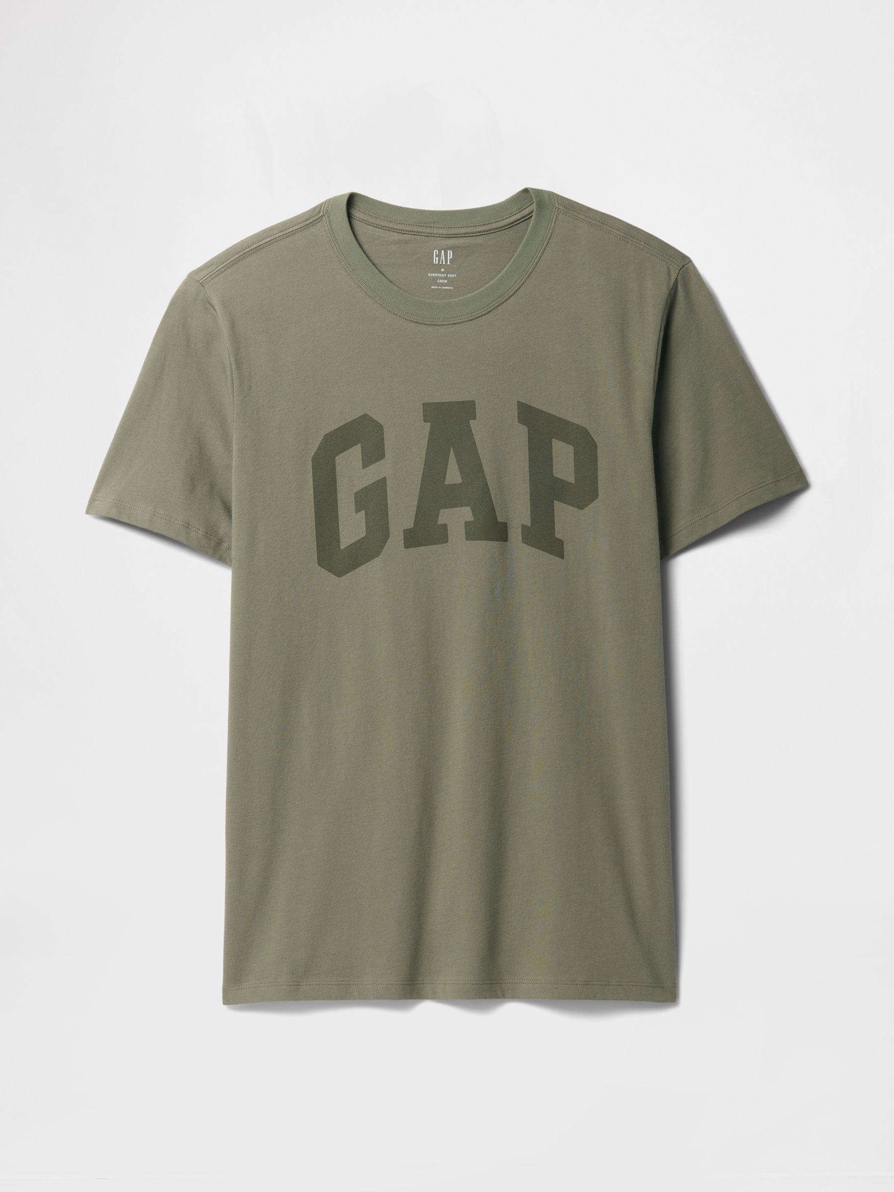 Green Everyday Logo 100% Cotton Crew Neck Short Sleeve T-Shirt - Image 4 of 5