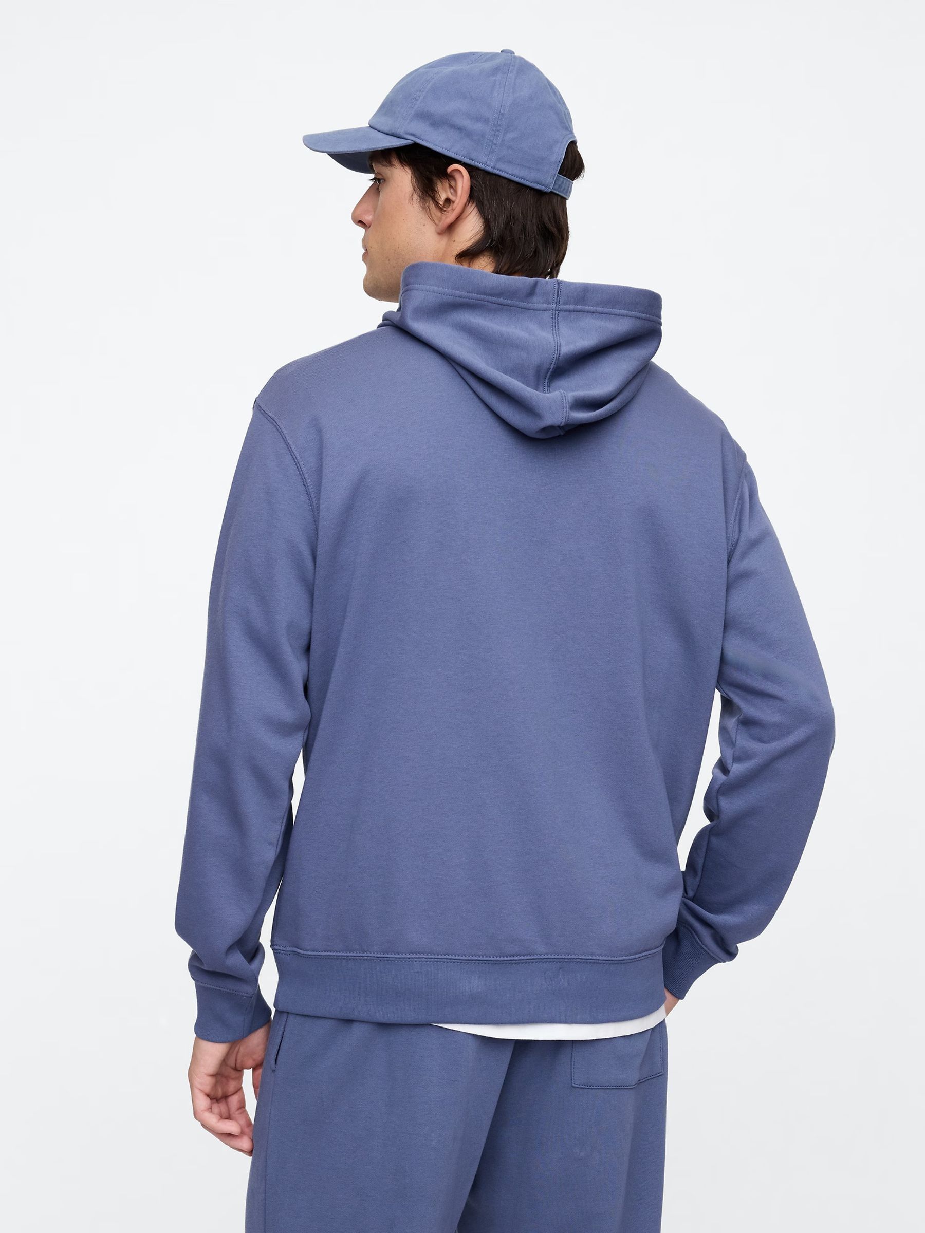 Blue Pullover Arch Logo Hoodie - Image 2 of 5
