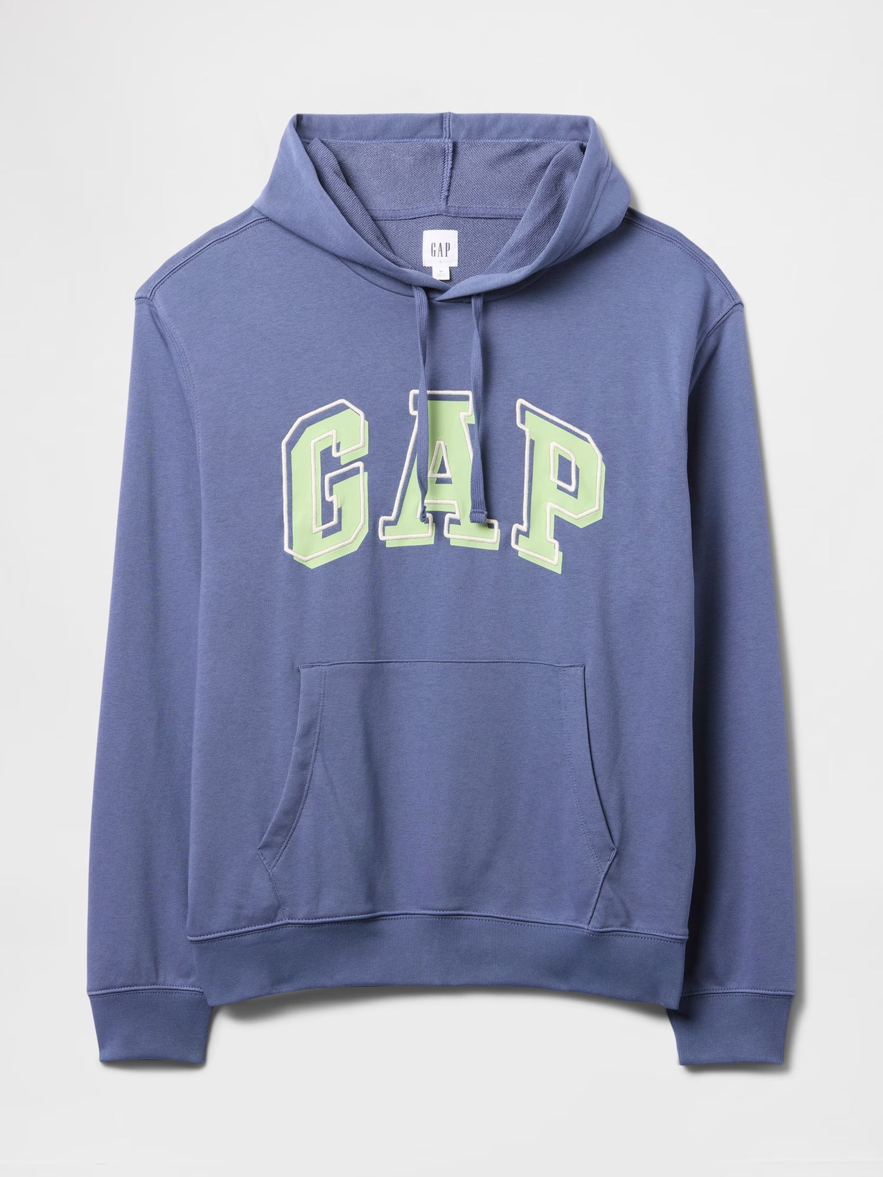 Blue Pullover Arch Logo Hoodie - Image 4 of 5
