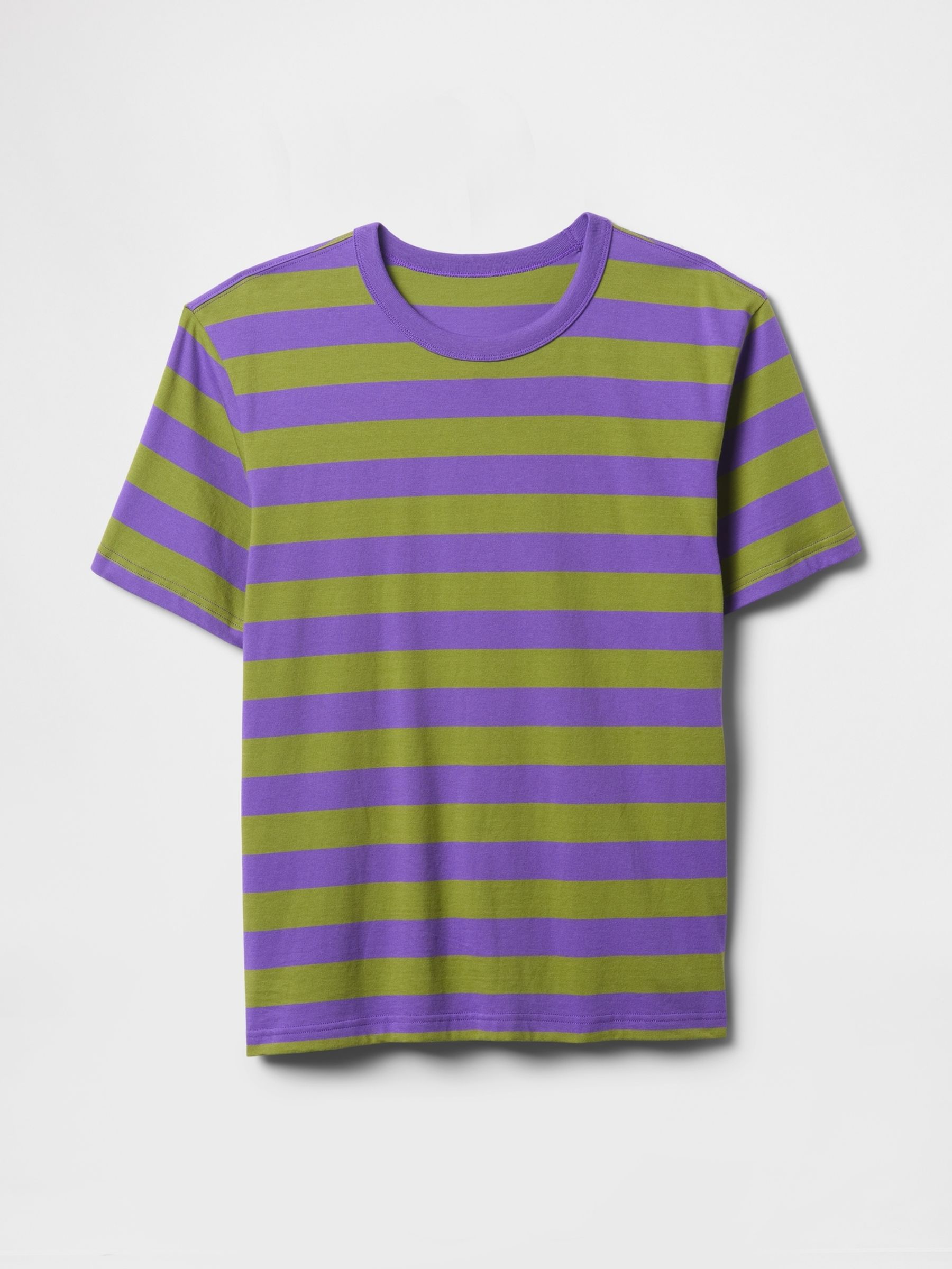 Purple UltraSoft Original Cotton Short Sleeve T-Shirt - Image 5 of 5