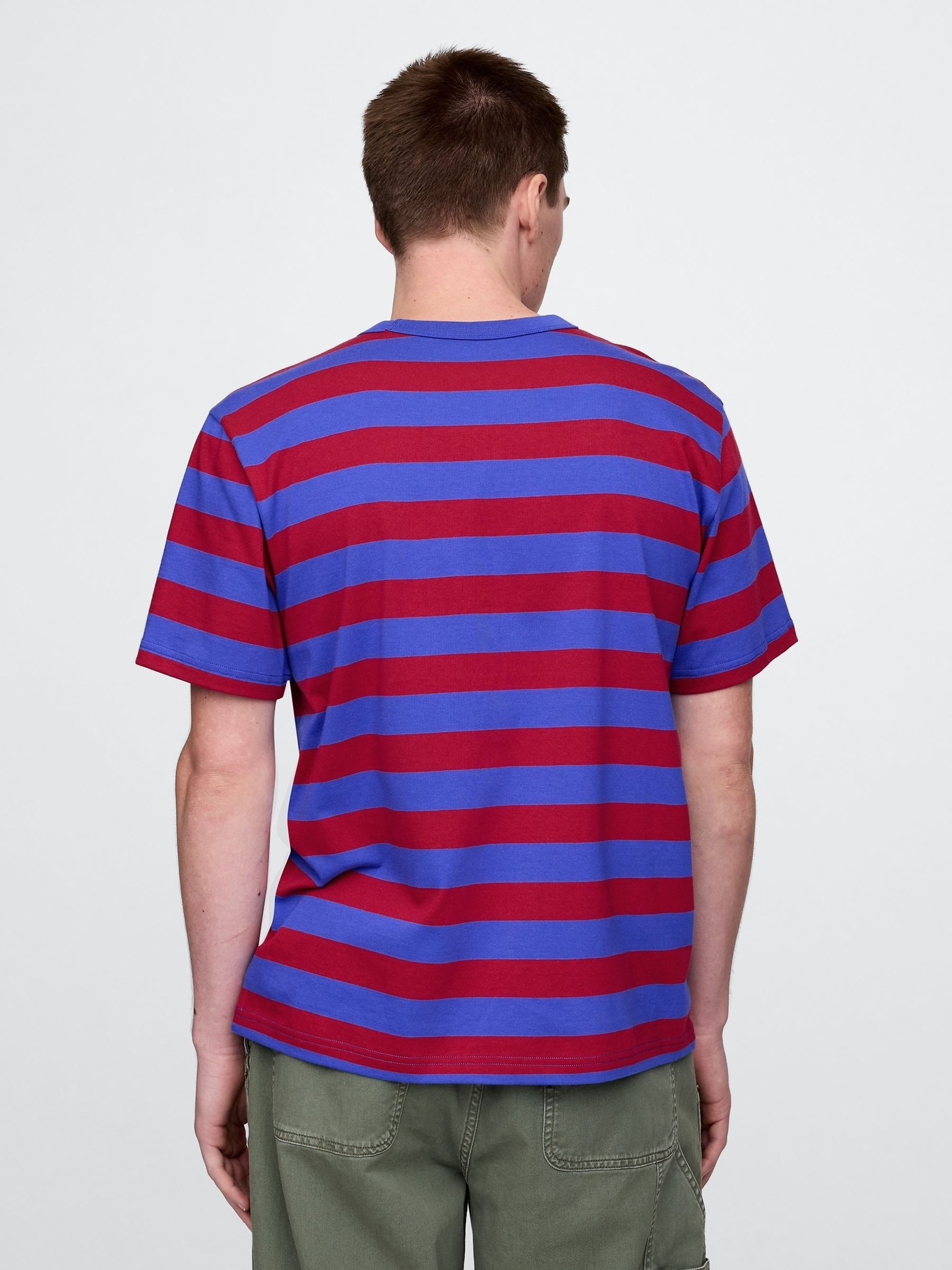 Red UltraSoft Original Cotton Short Sleeve T-Shirt - Image 2 of 5