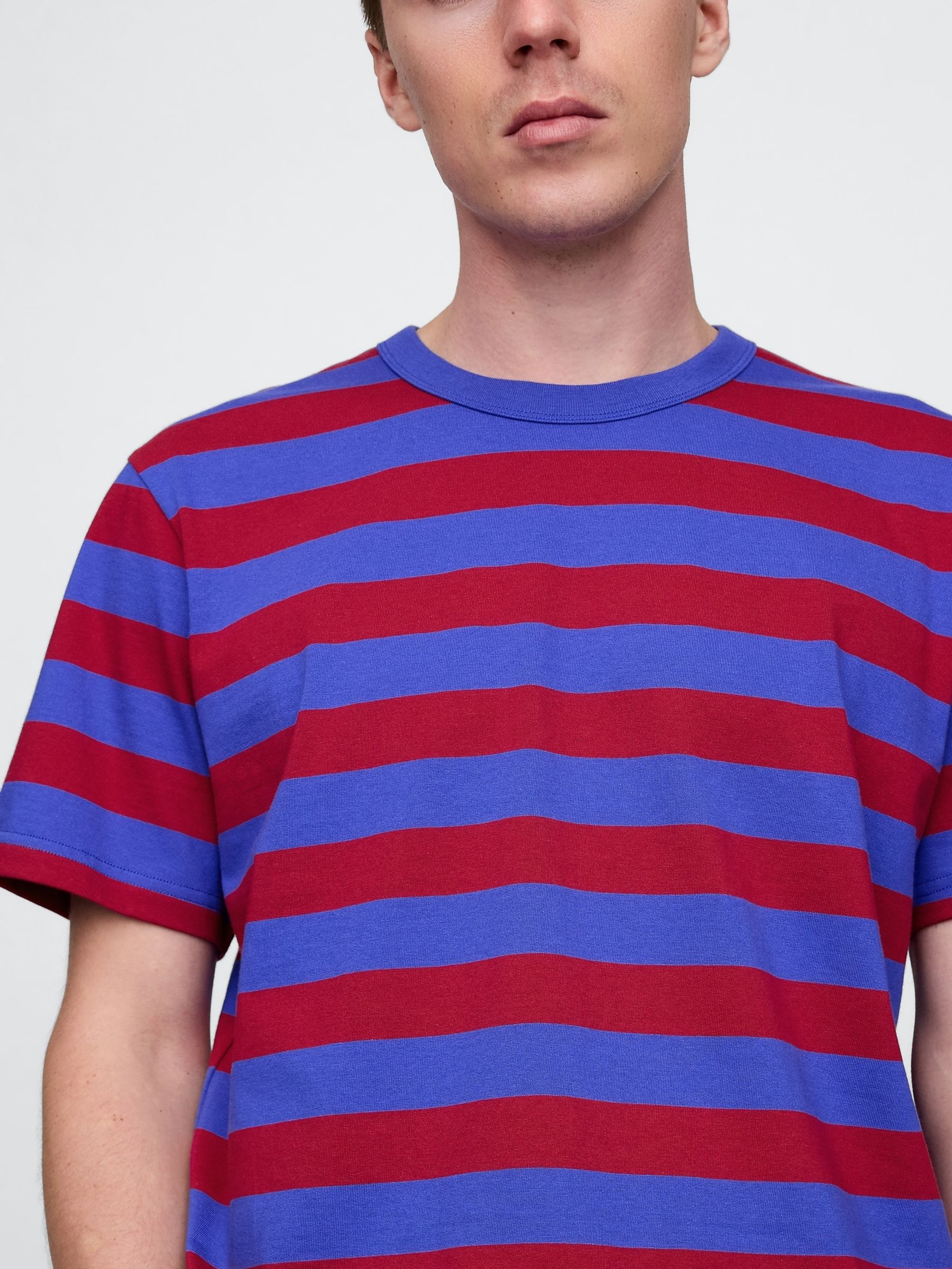 Red UltraSoft Original Cotton Short Sleeve T-Shirt - Image 4 of 5