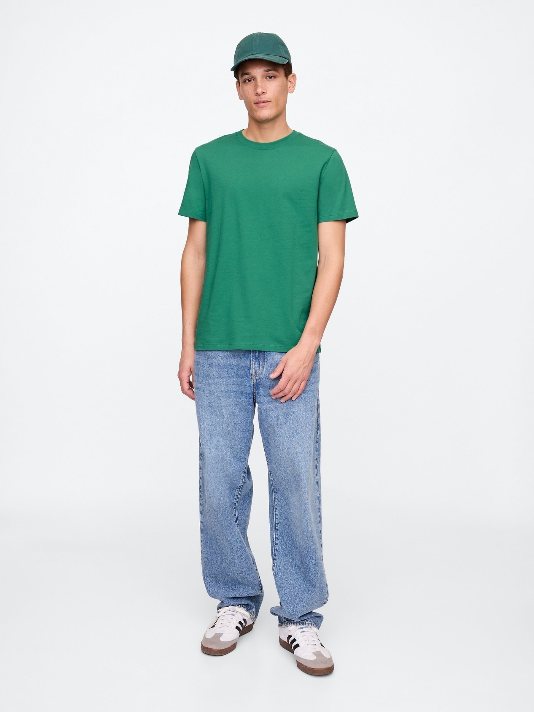 Green Everyday Soft Crew Neck T-Shirt - Image 3 of 5