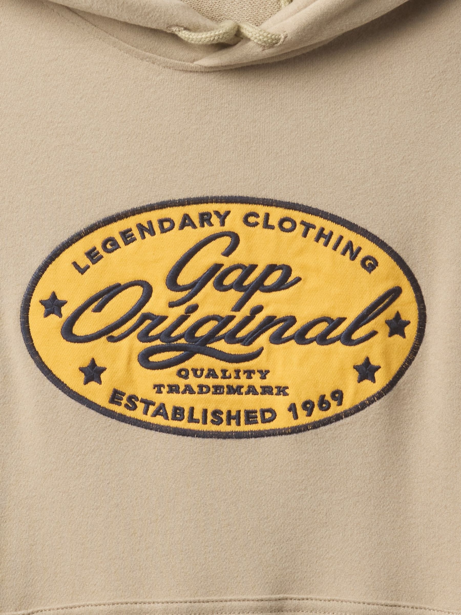Beige Vintage Soft Original Logo Hoodie - Image 5 of 5