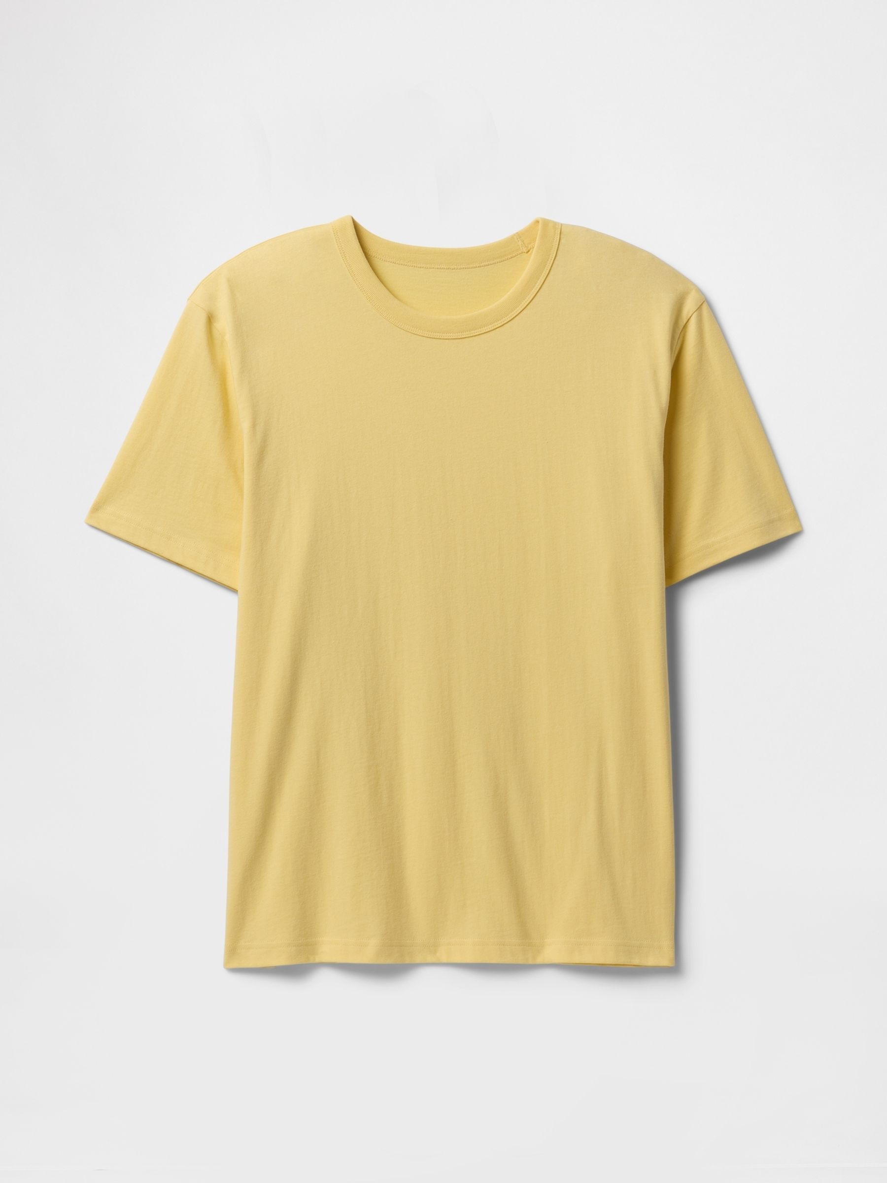 Yellow Original Short Sleeve Crew Neck T-Shirt - Image 1 of 1