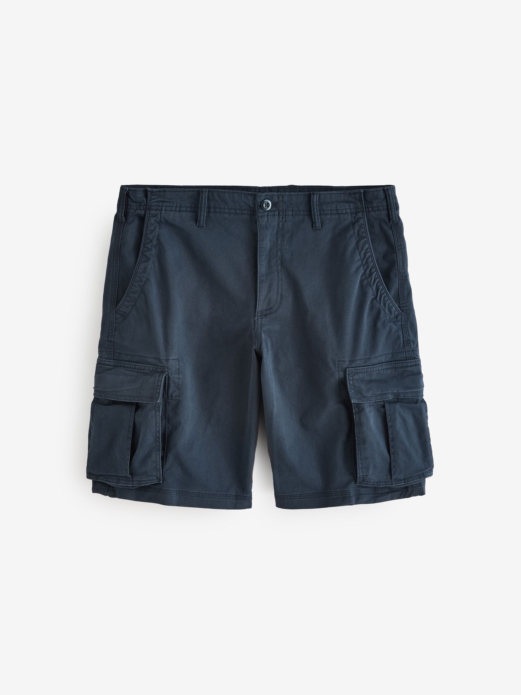 Navy/Blue 11" Cargo Shorts - Image 4 of 7