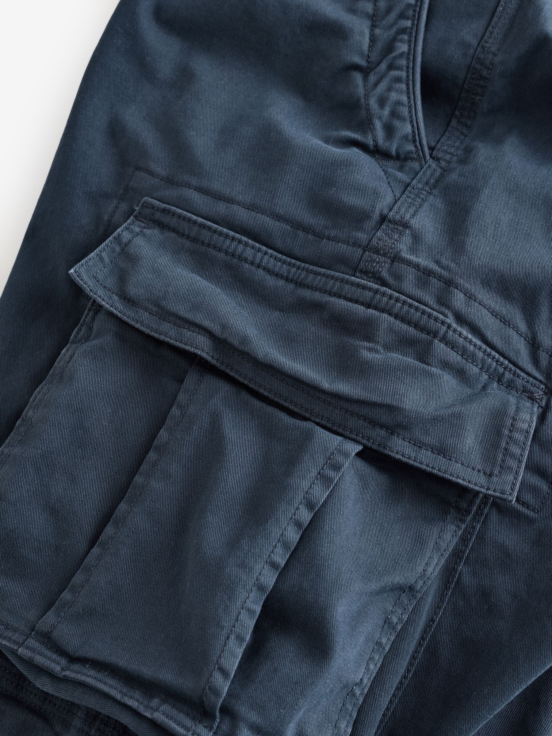 Navy/Blue 11" Cargo Shorts - Image 7 of 7