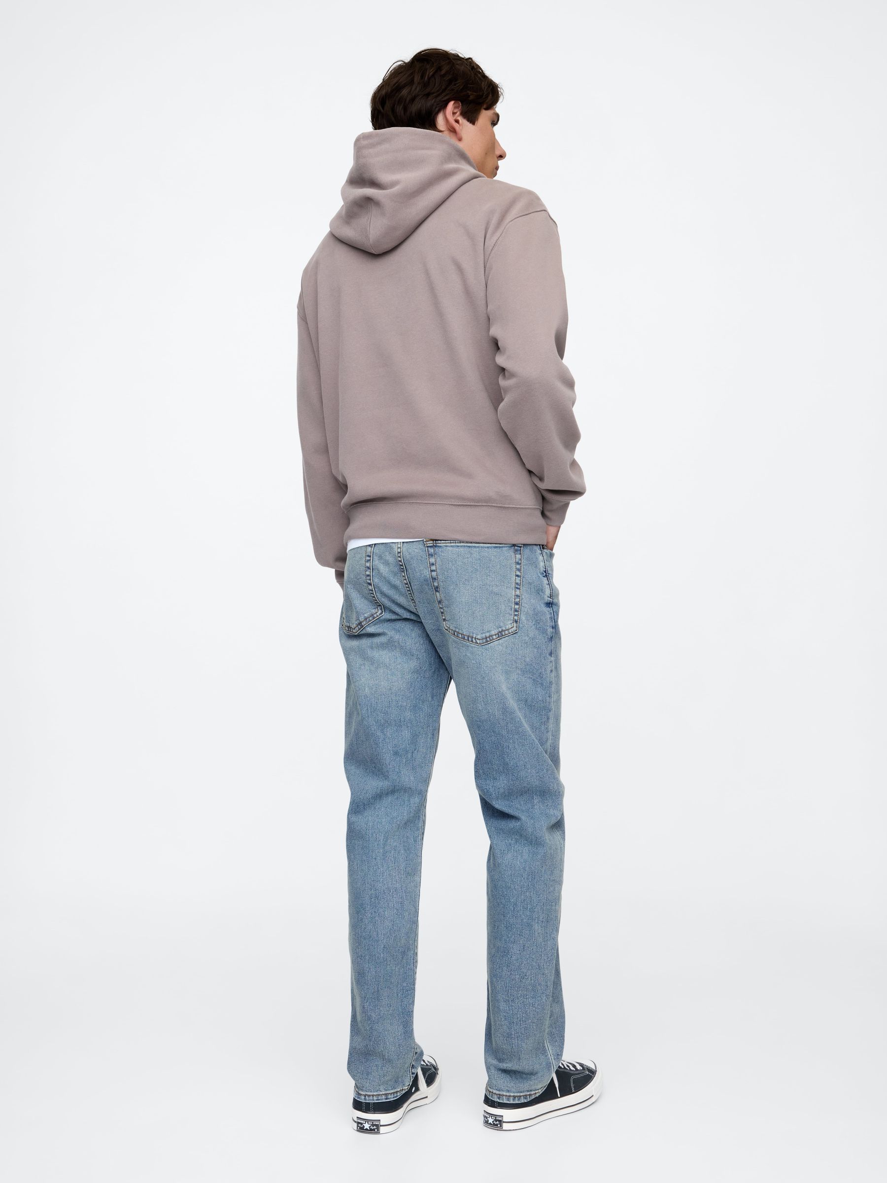 Light Wash Blue Straight Leg Jeans - Image 2 of 8