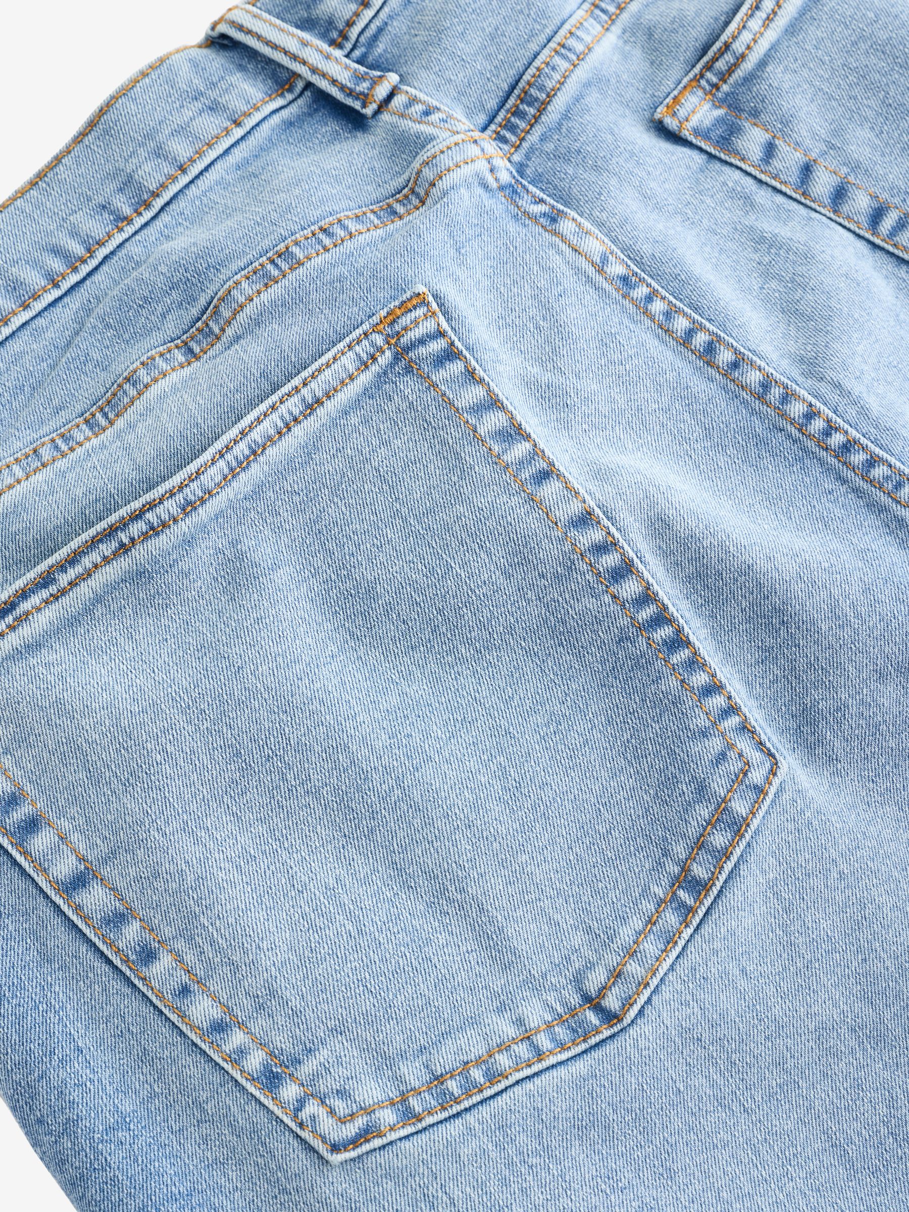 Light Wash Blue Straight Leg Jeans - Image 8 of 8