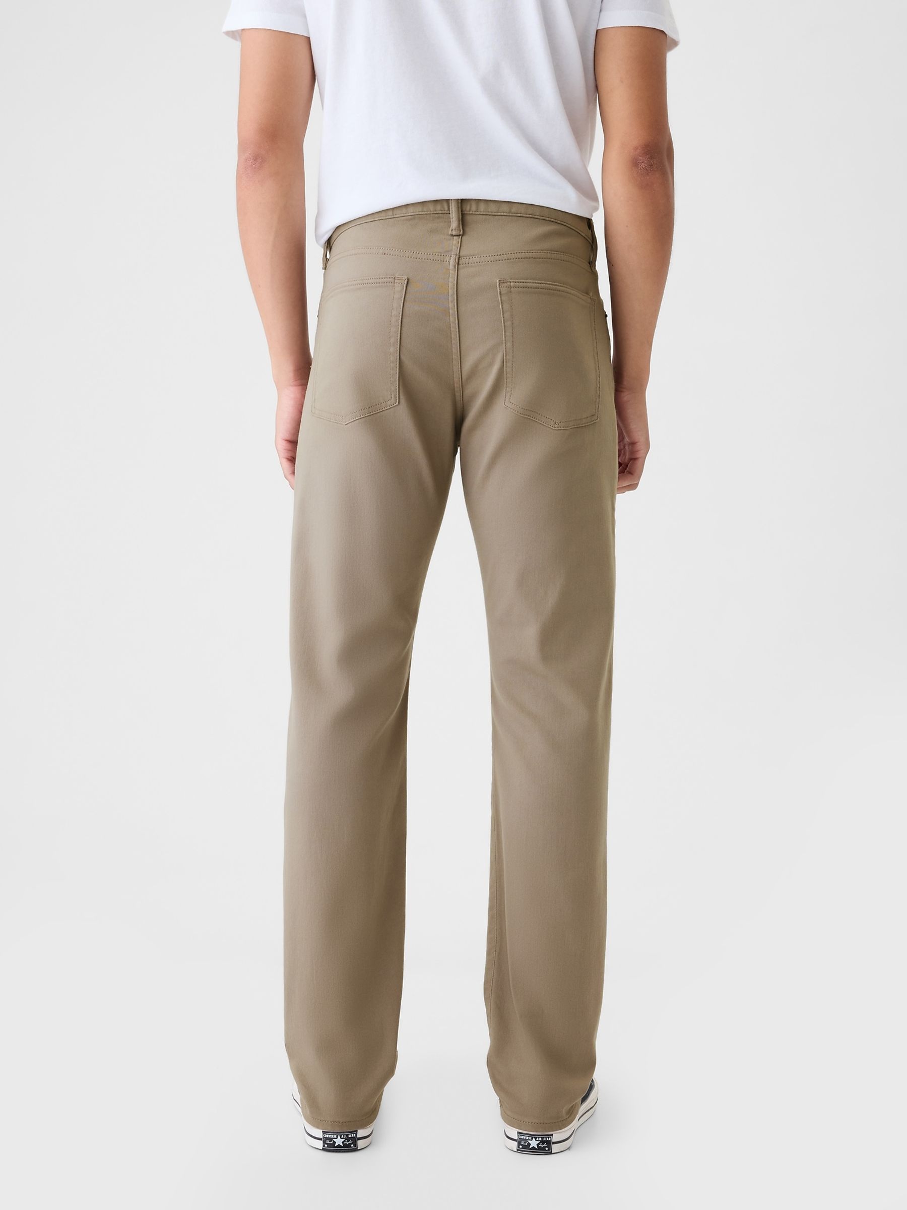Beige Everyday Straight Fit Jeans - Image 2 of 5